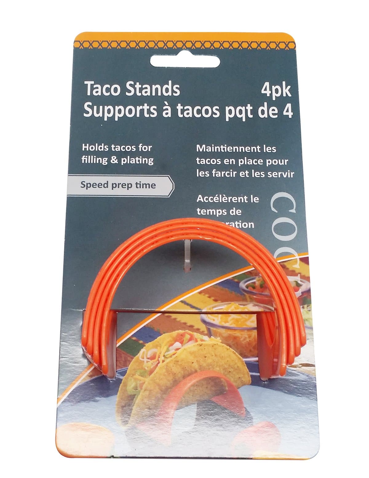 Cocina 240060 Taco Stands 4 Count