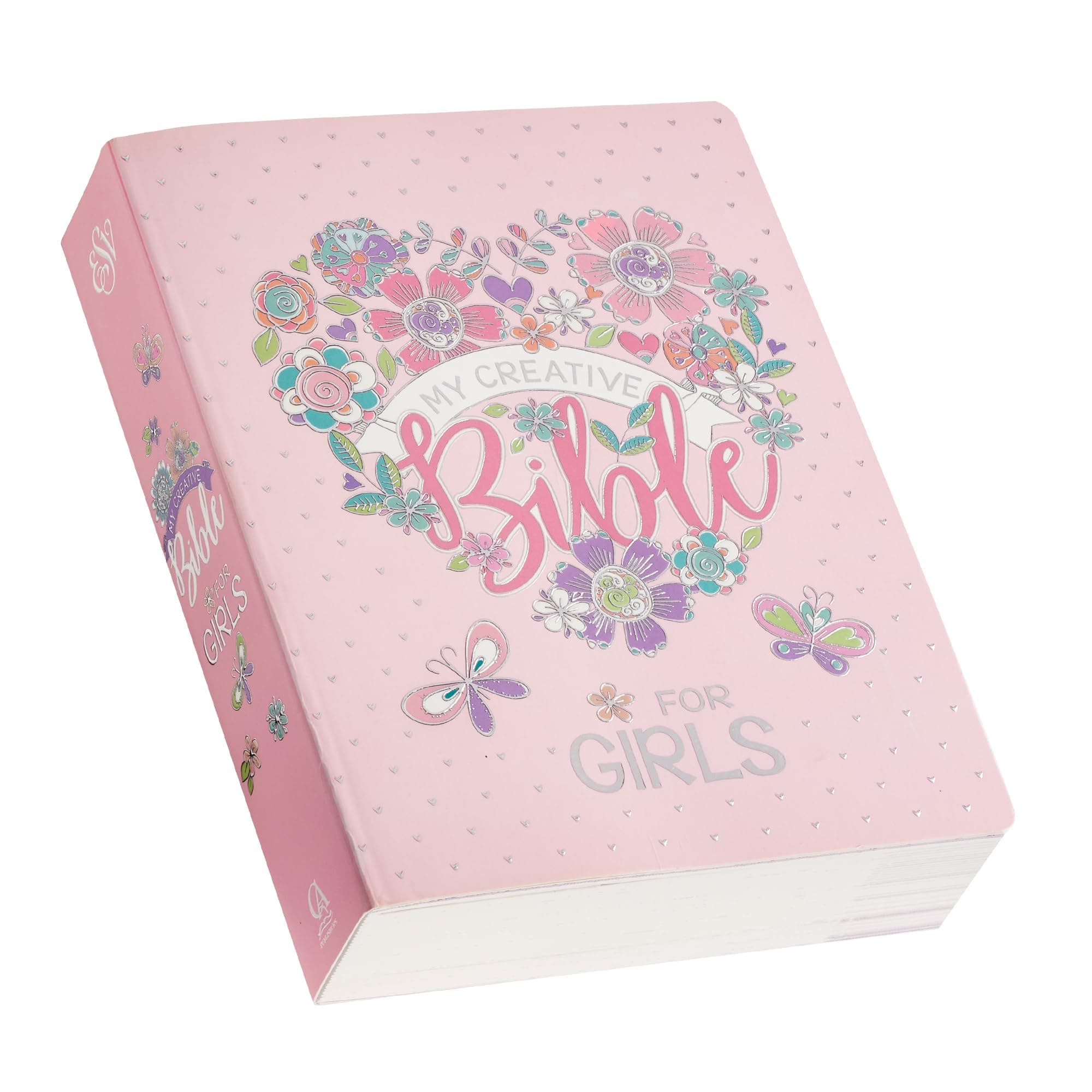 ESV Holy Bible, My Creative Bible For Girls, Softcover w/Ribbon Marker, Illustrated Coloring, Journaling and Devotional Bible, English Standard Version, Pink (ESV Creative Editions Girls)