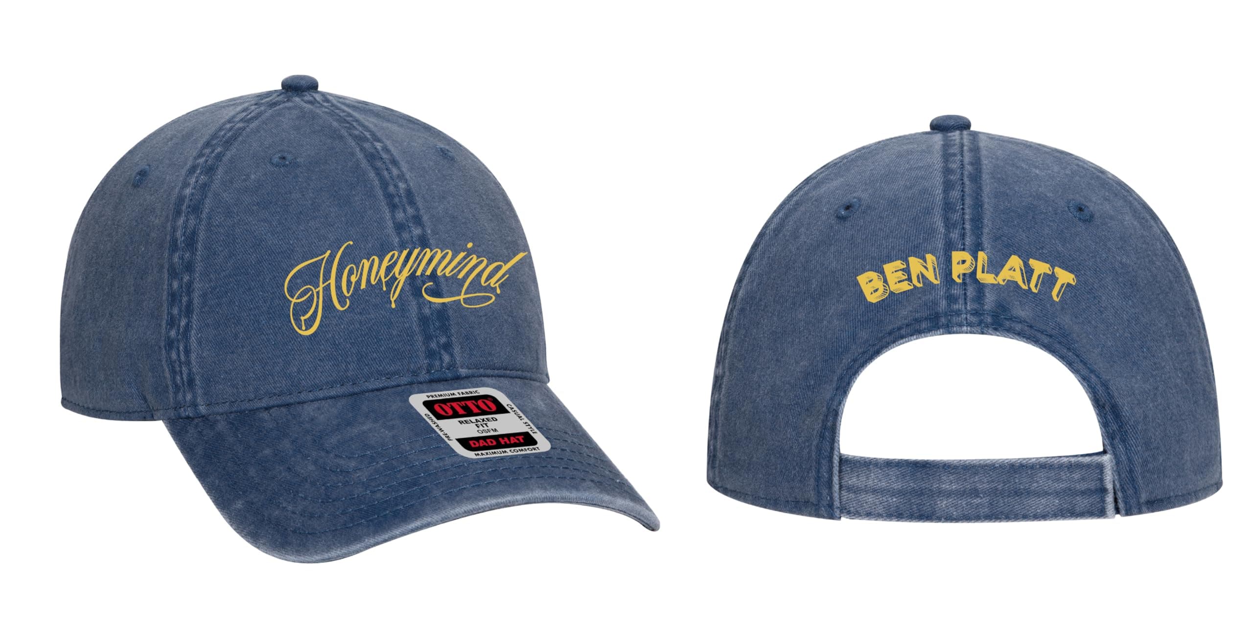 Ben Platt Honeymind Dad Hat Blue