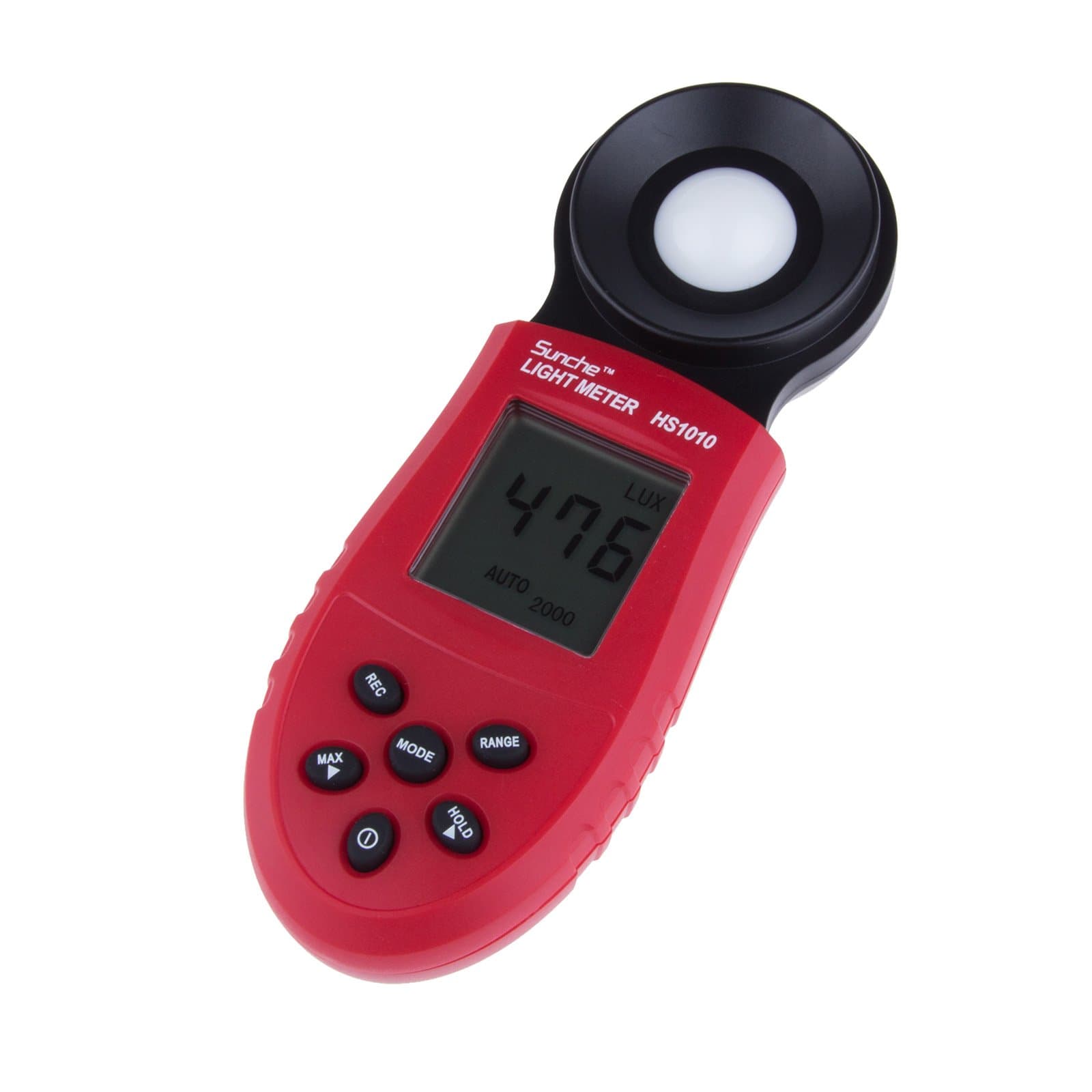 Sunche Digital Light Meter HS1010 Professional Illuminance Light Meter Illuminometer Luxmeter Photometer 200000 lux