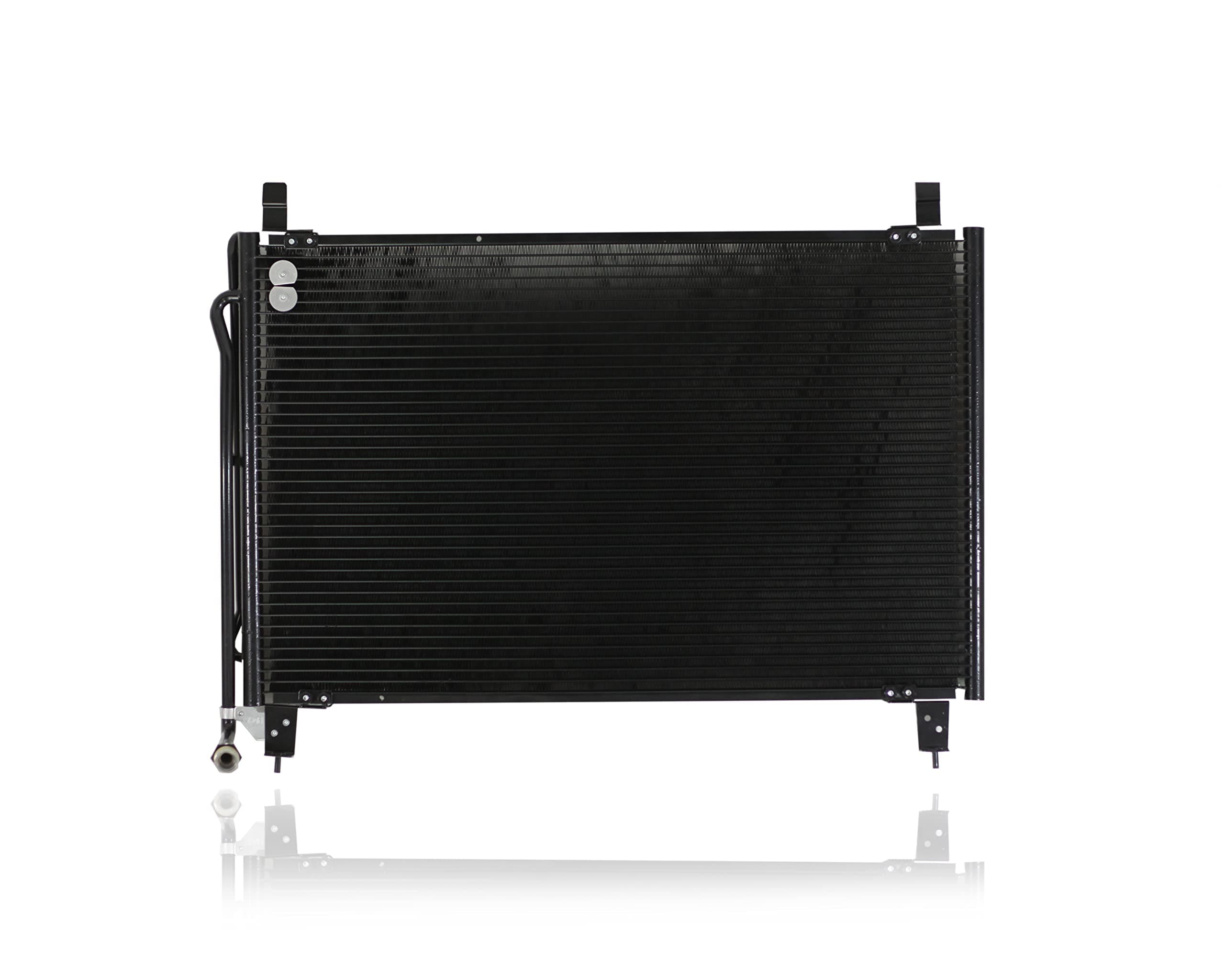 A/C Condenser - Pacific Best Inc. Compatible/Replacement for 4076 86-91 Mercedes-Benz 126 420SEL 560SEC/L 300SE/L