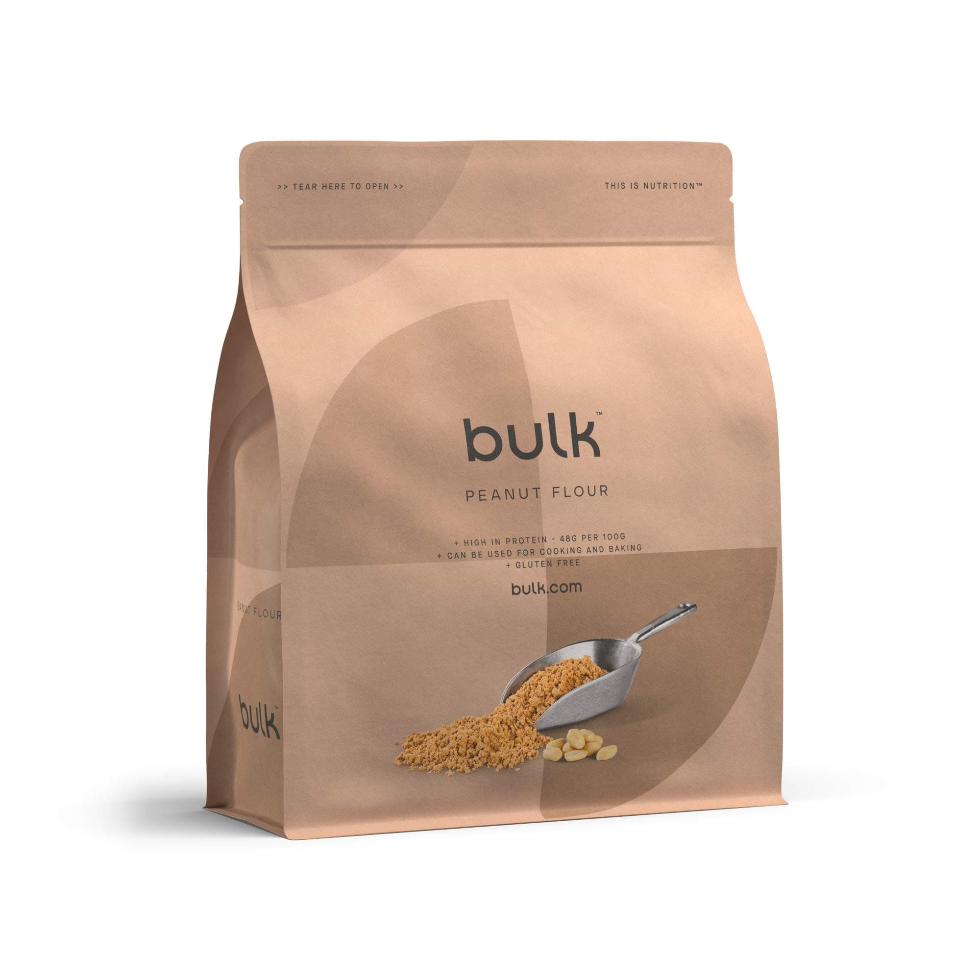 Bulk Peanut Flour, 500 g, Packaging May Vary