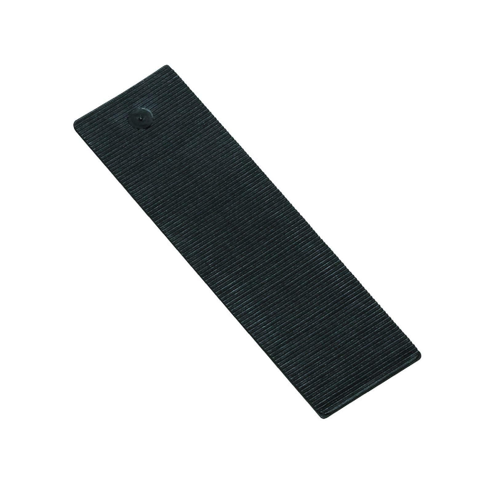 50 Pack Plastic Window & Glazing Packers, Spacers 2mm Thicknesses for Versatile Use, Ideal for Dry Lining, Cladding, Flooring, Glazing, Levelling Glass and Frame Fixing (Black)