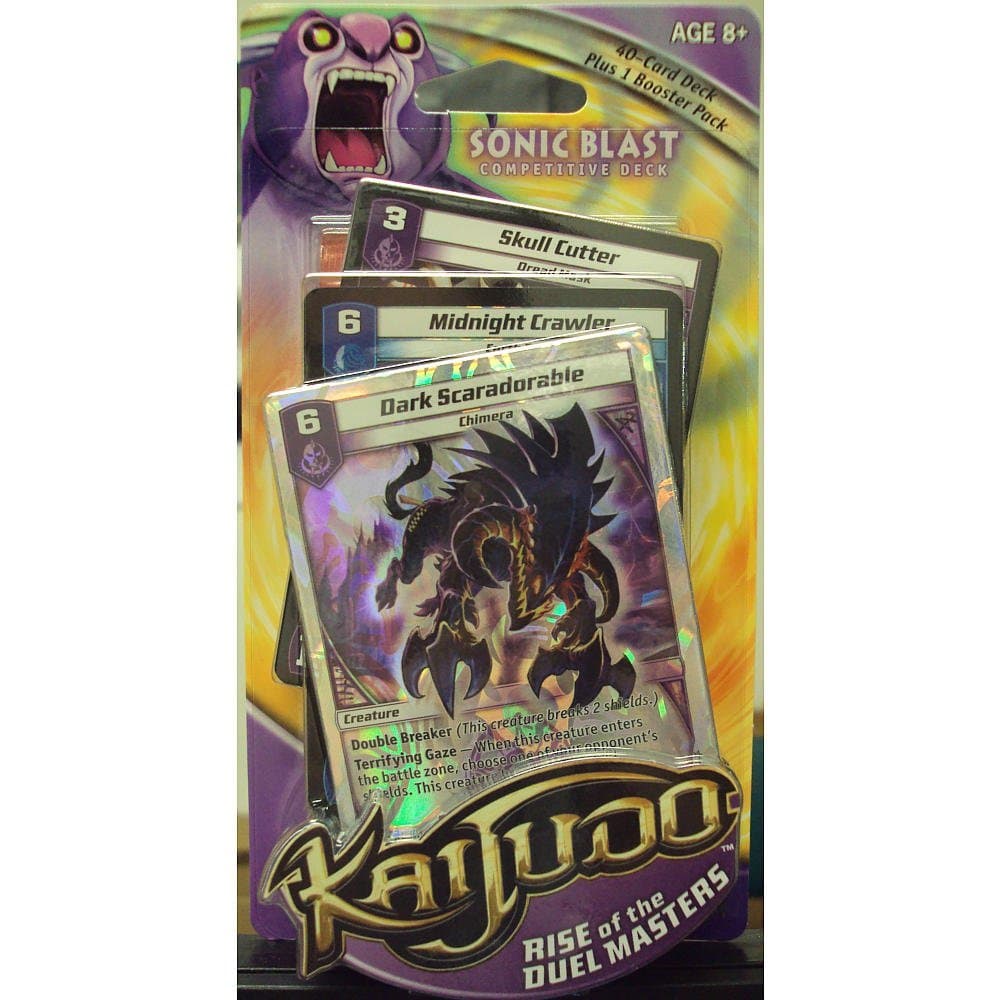 Kaijudo Trading Card Game Deck Sonic Blast