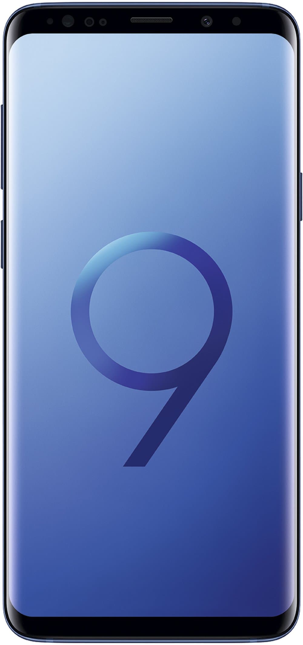 Galaxy S9 Plus (Single SIM) 128 GB 6.2-Inch Android 8.0 Oreo UK Version SIM-Free Smartphone - Sky Coral Blue