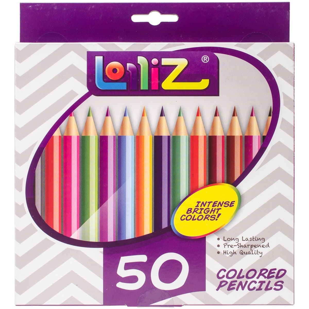 LolliZ 50 Colored Pencils Set