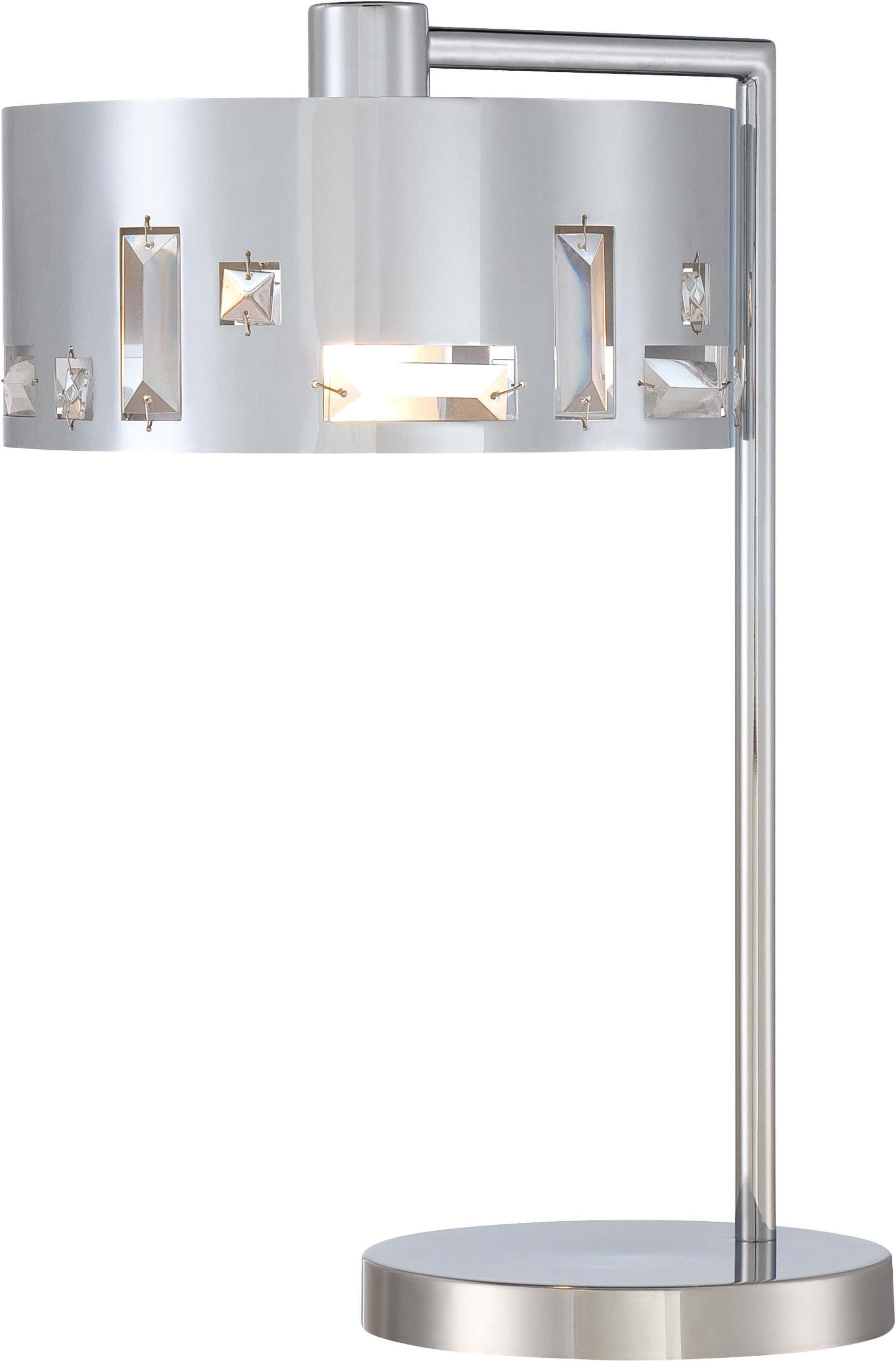 Bling Bang 1 Light Table Lamp Finish: Chrome