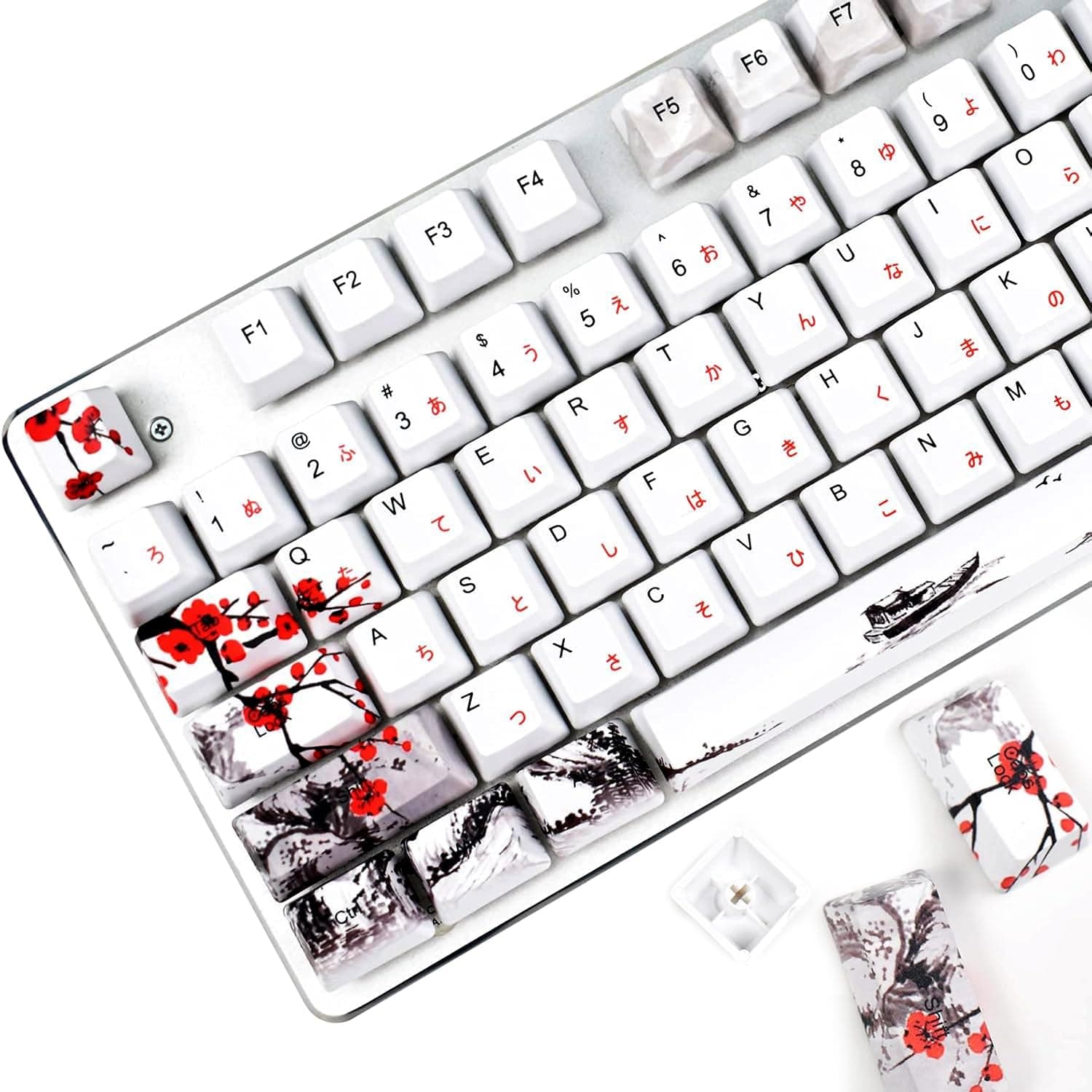 KEYCAPS PLUM BLOSSOM 110 SET -JP