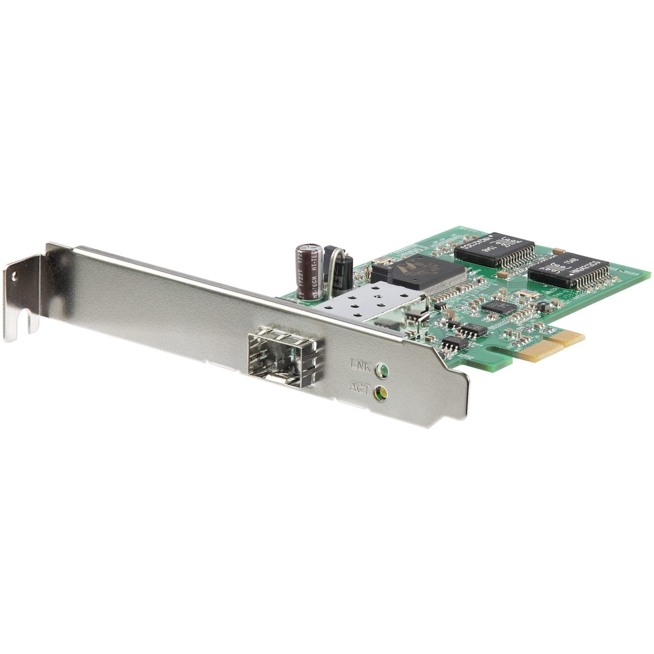 StarTech.com PCI Express Connectivity SFP Supported GbE Fiber Optic Network LAN Card PEX1000SFP2