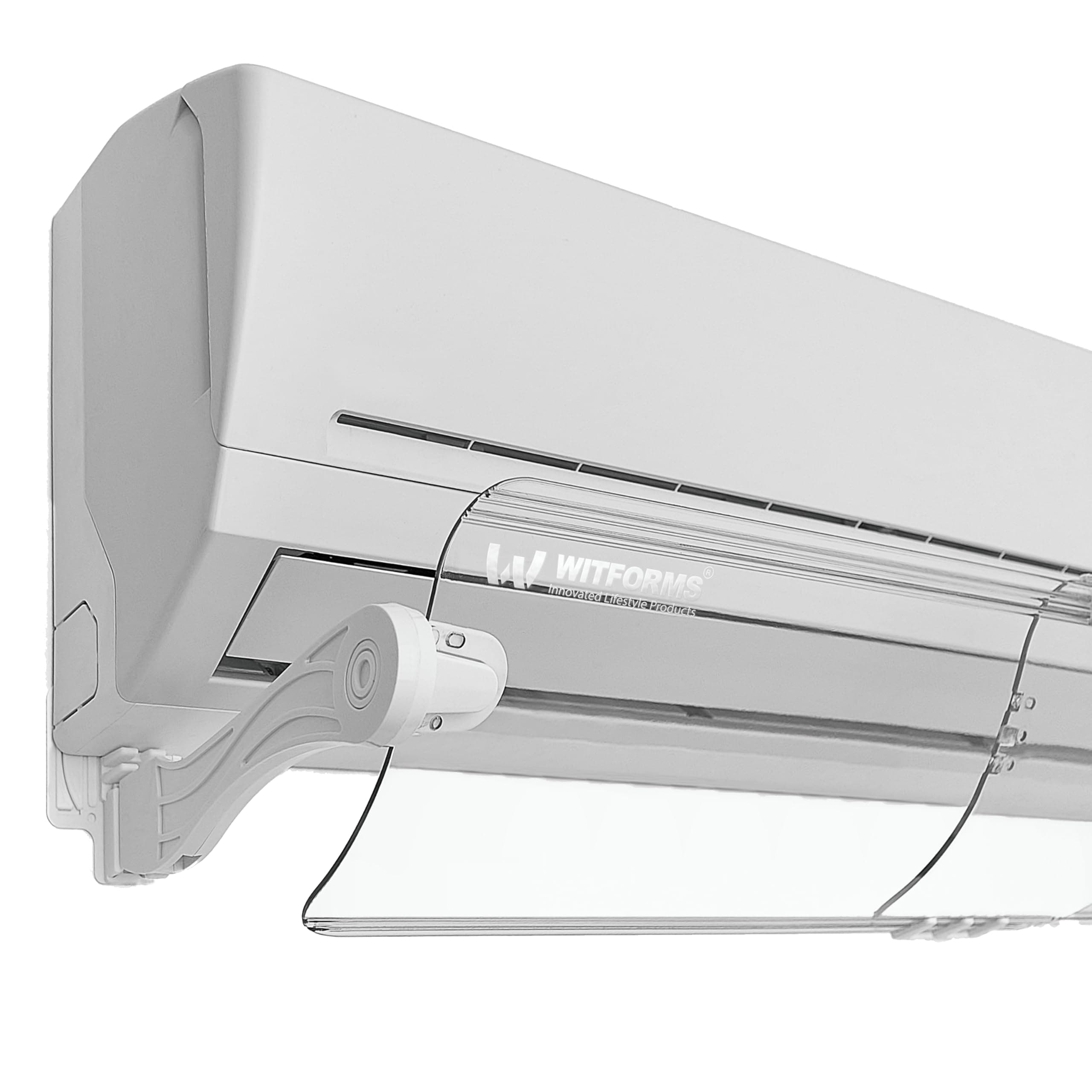 WITFORMS/Premium Plus - Adjustable AC air Deflector Suitable for Split air conditioners. Enhance Cooling and Heating Circulation