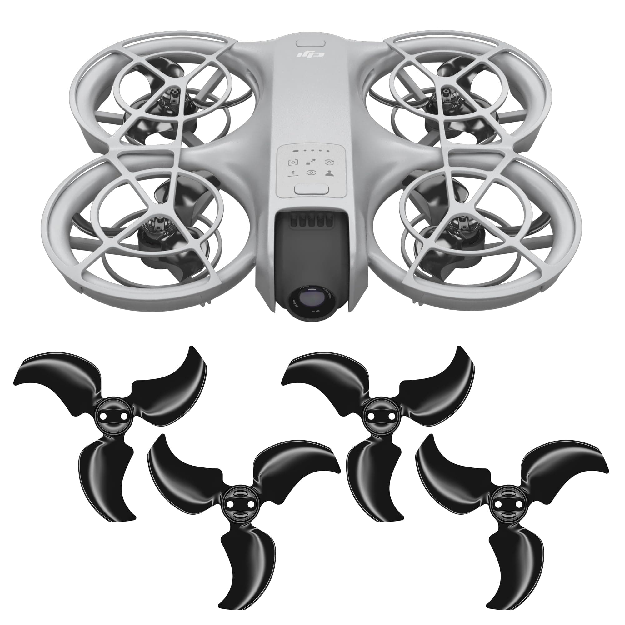 Master Airscrew Stealth Propellers for DJI Neo - Black, 4 pcs