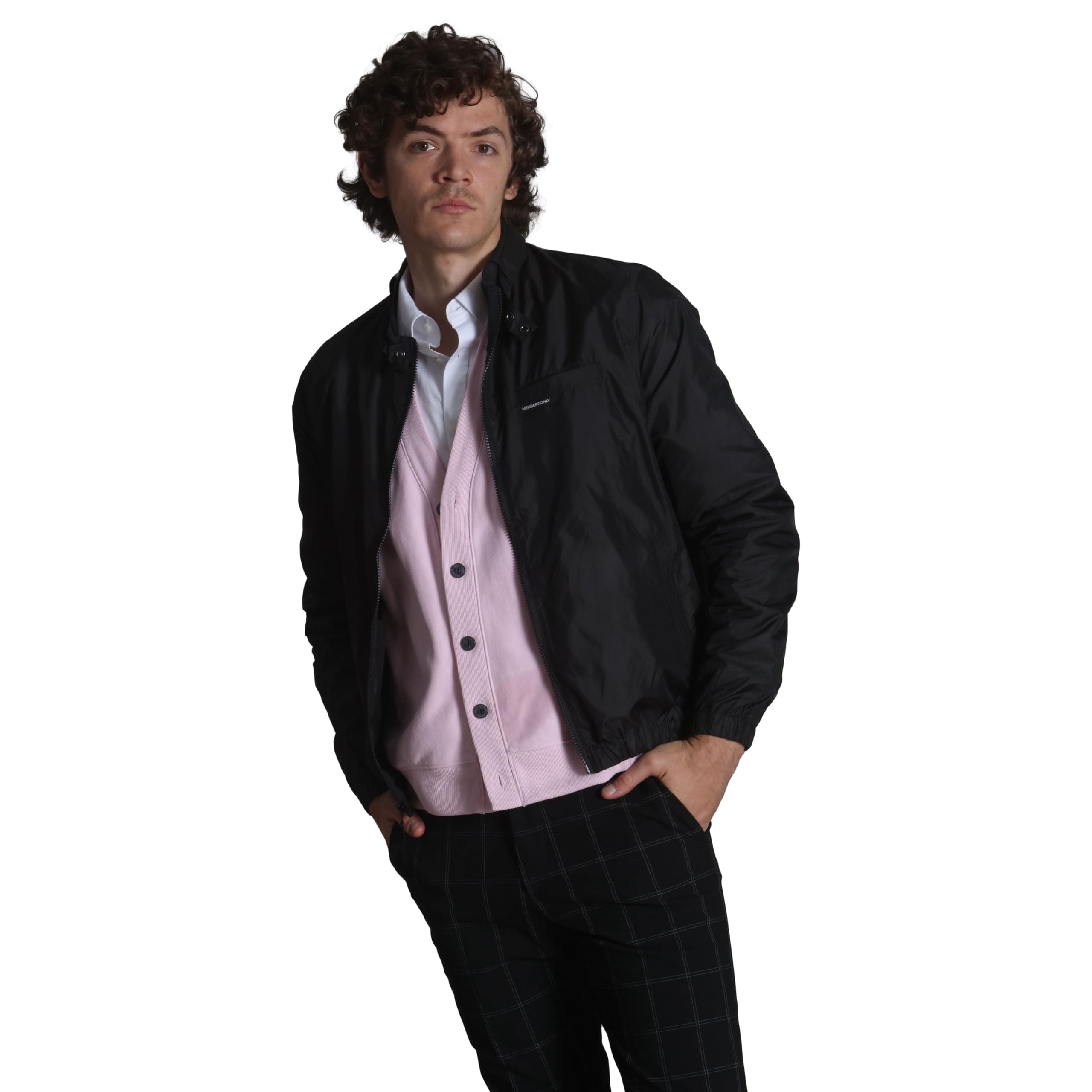 Members Only Men’s Windbreaker Packable Jacket, Waterproof Rain Jacket Men Lightweight for Golf Cycling Fishing Hiking Gear