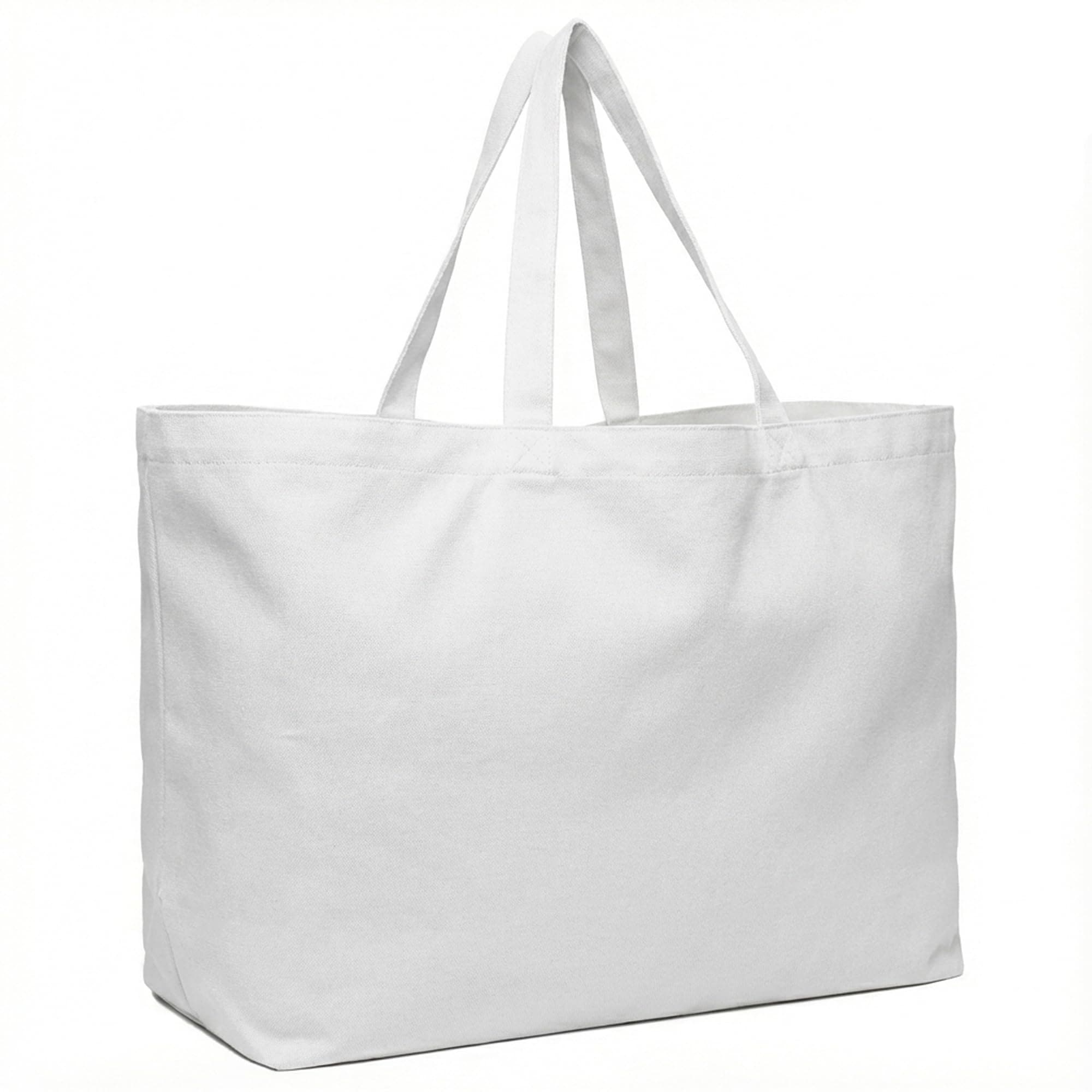 27" Large Canvas Tote Bag - Extra Big Largest Reusable