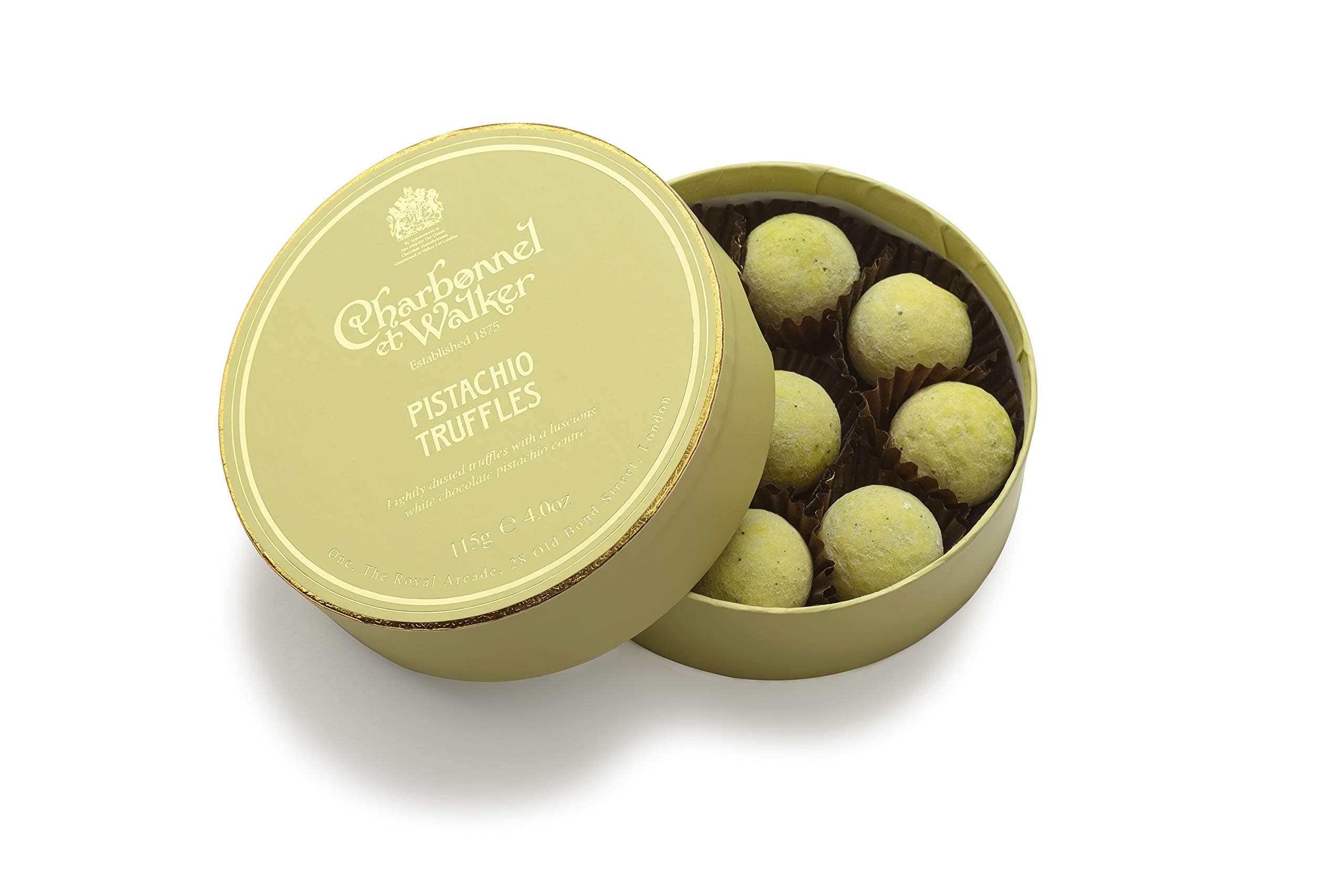 Charbonnel et Walker Pistachio Truffles, 115 g
