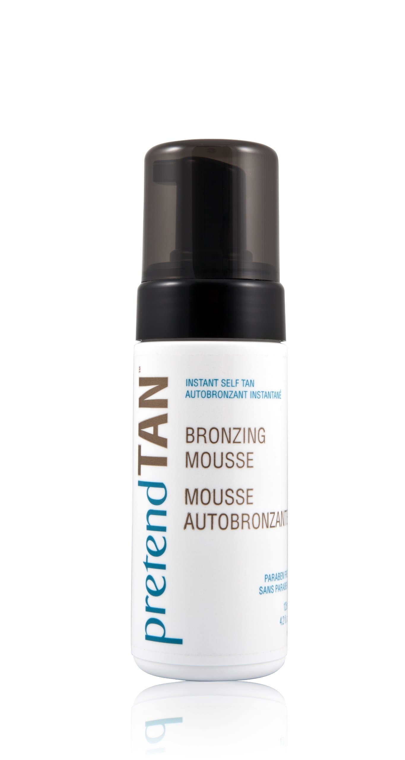 pretendTAN Instant Tan Self Tanner Bronzing Mousse for Sunless Tanning with Instant Tan Applicator Mitt