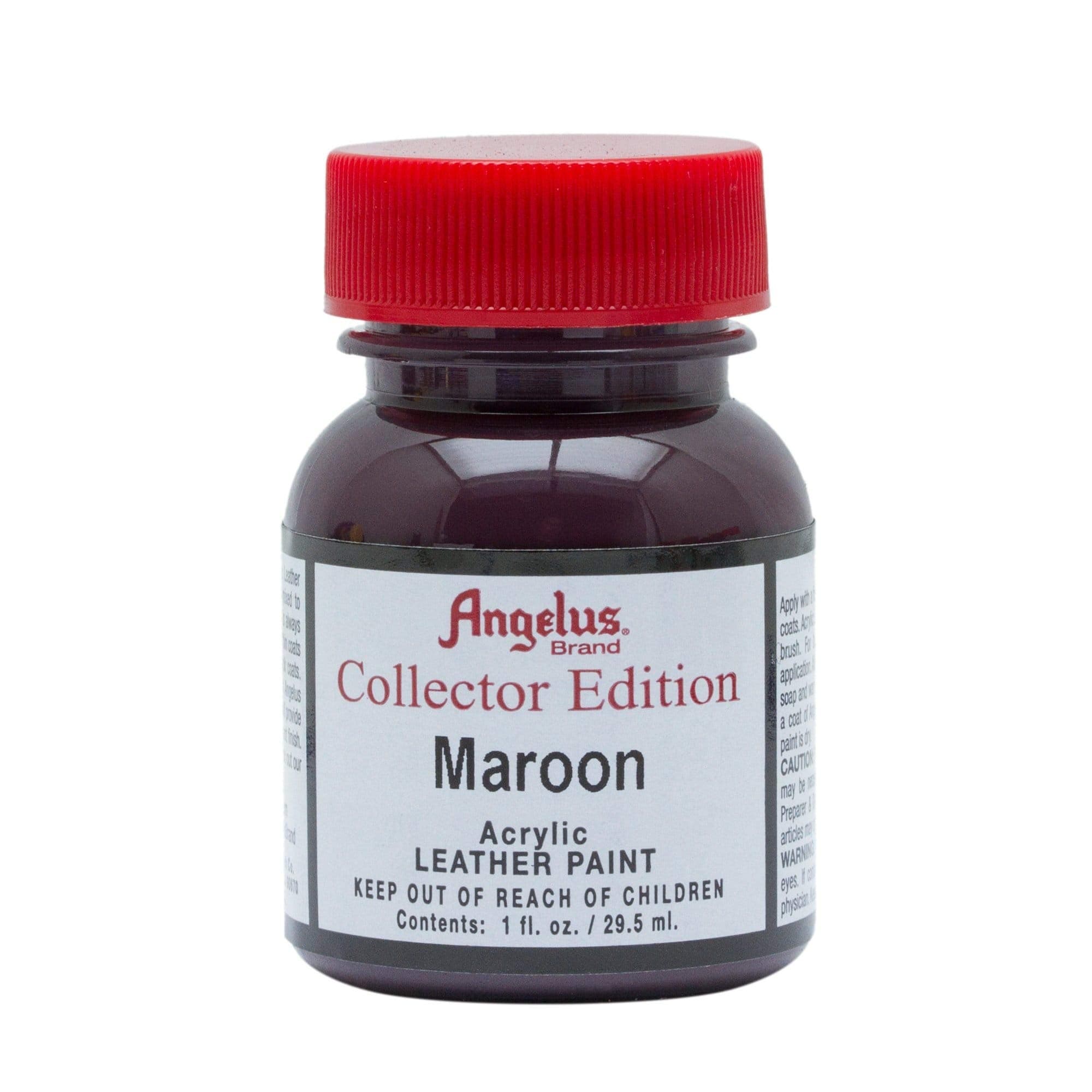 Collector Leather Paint 1 oz Maroon