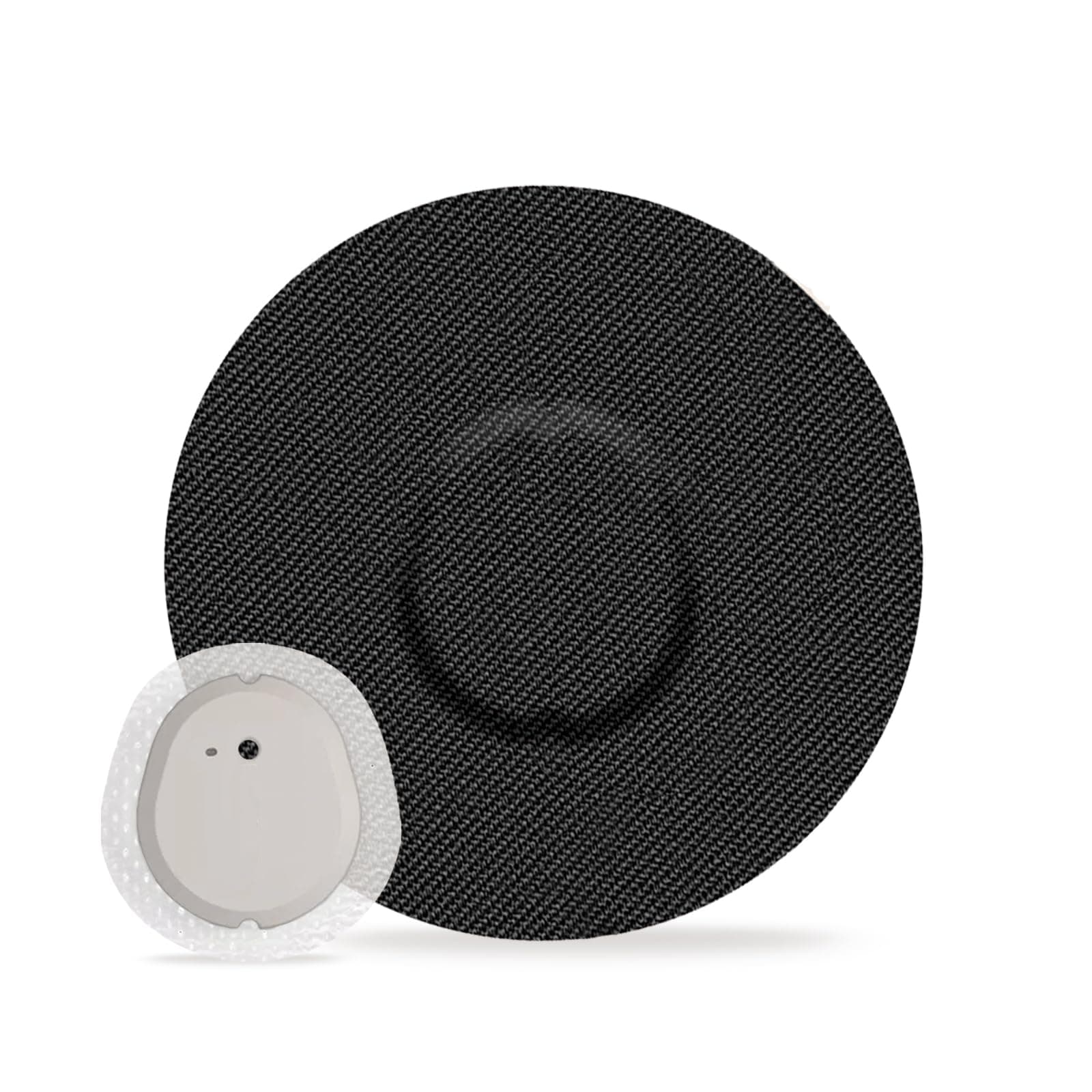 Dexcom G7 Waterproof Plasters, Pack of 20, Dexcom Overpatch for G7 Flexible CGM Tape, Hypoallergenic & Latex-Free, G7 Overlay Patch for 10 Days Long Stay without Glue in the Centre, Black