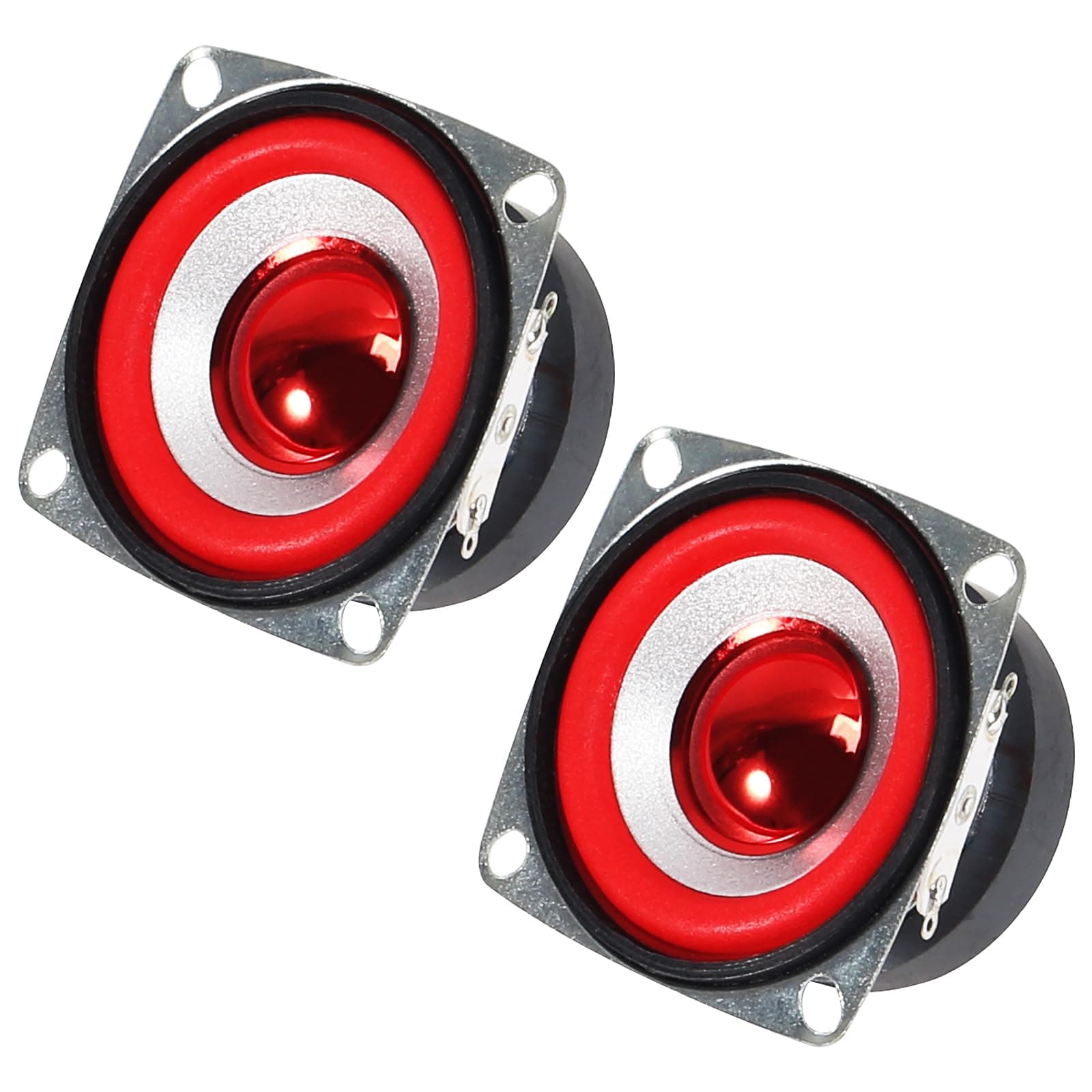 2PCS 2" 4Ohm 5W Full Range Audio Speaker Stereo Woofer Loudspeaker Mini Speaker for DIY Speaker Small Electronic Projects