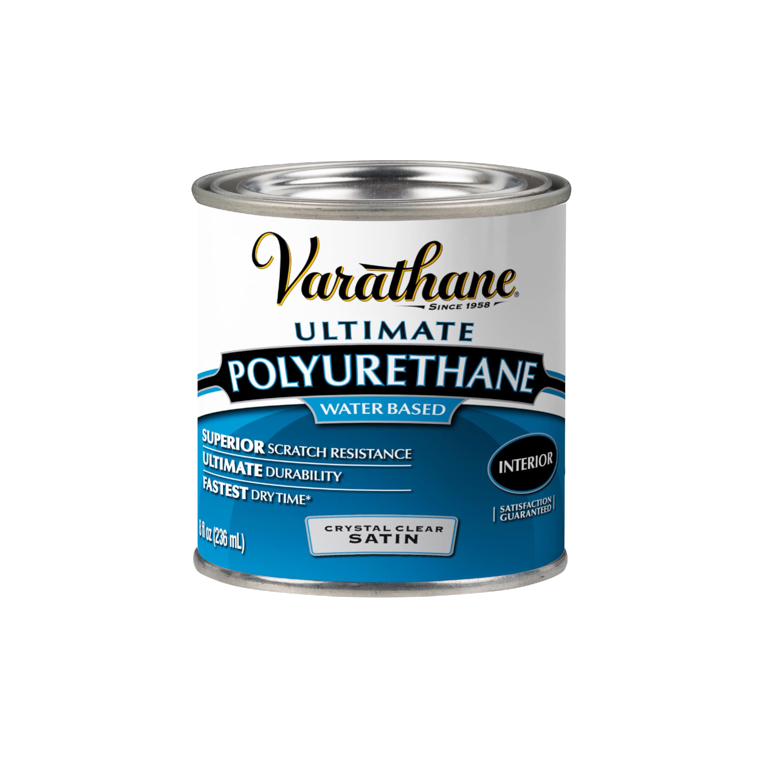 Varathane Water-Based Ultimate Polyurethane, Half Pint, Satin