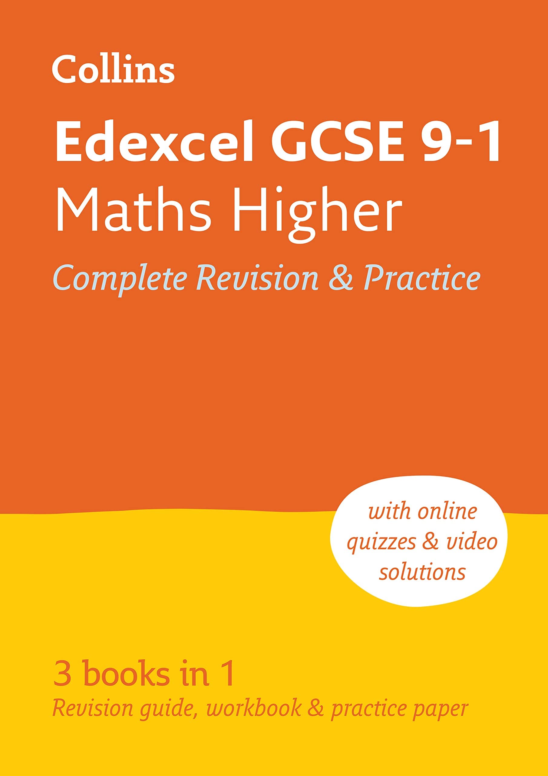 Edexcel GCSE 9-1 Maths Higher All-in-One Complete Revision and Practice: Ideal for the 2026 and 2027 exams includes online edition, quizzes and video solutions
