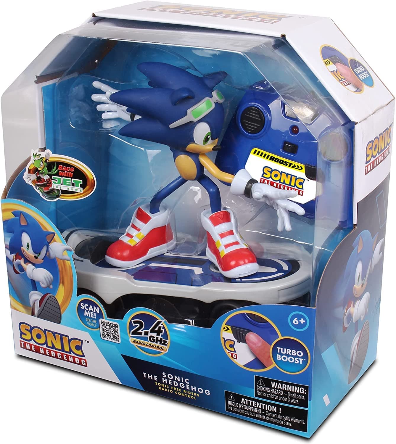 Zappies Full Function Sonic Free Rider, Blue, 631