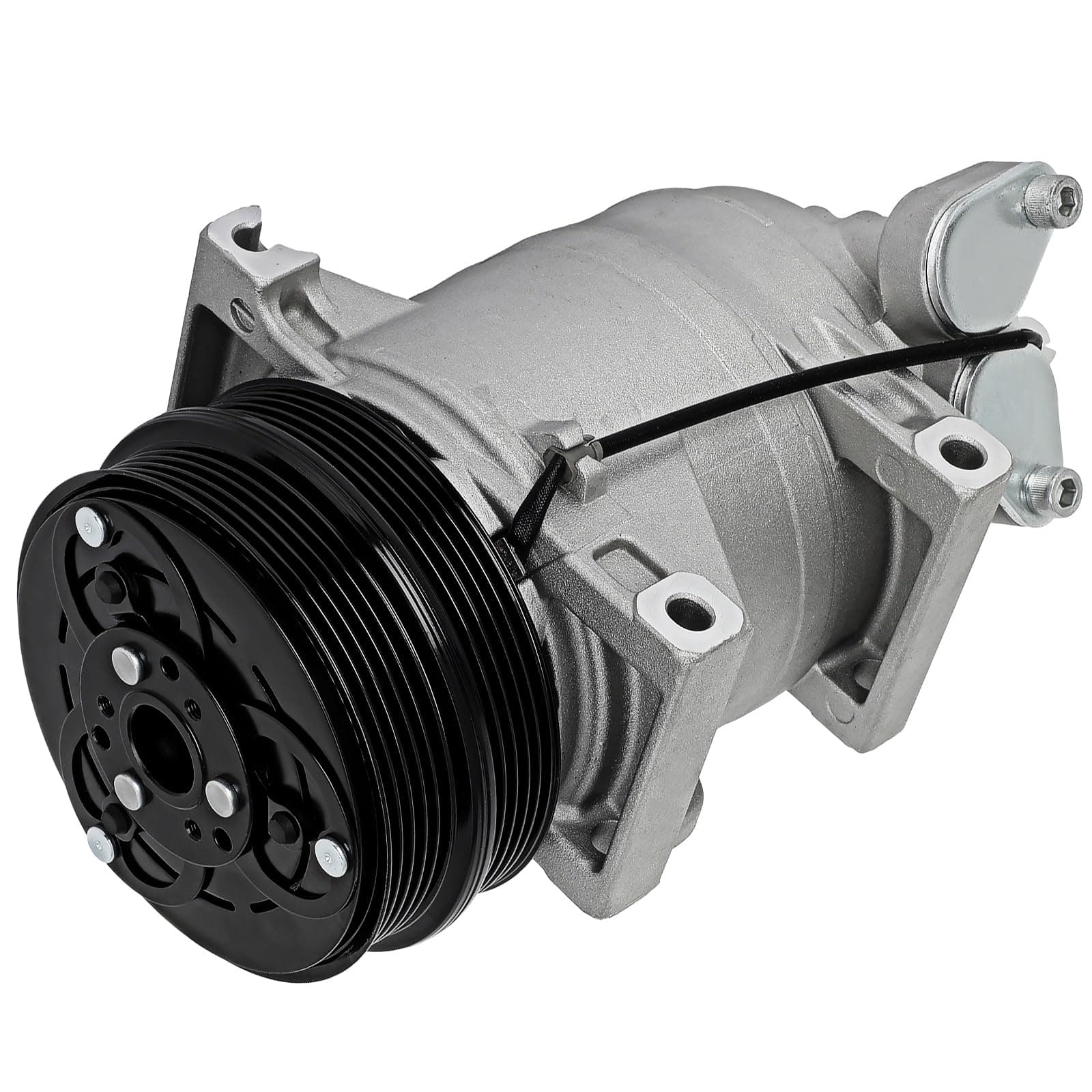 SCITOO A/C Compressor with Clutch for Volvo C30 2.5L 2008 2009 2010 2011 2012 2013, Fast Cooling Air Conditioner Compressor for Volvo C70 2.5L 2006 2007 2008 2009 2010 2011 2012 2013