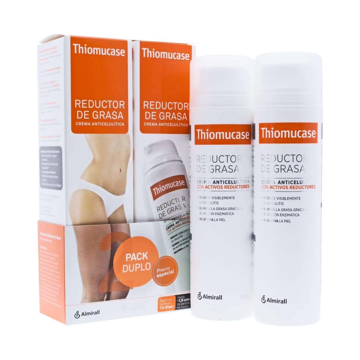 Thiomucase Grasa Reducer Pack 2 x 200 ml