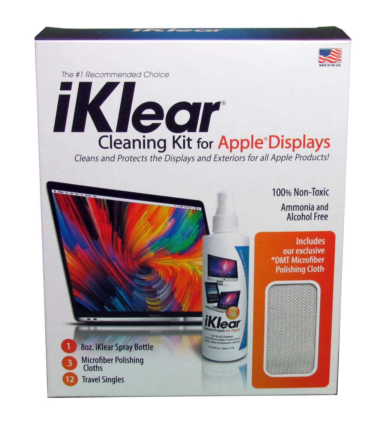 iKlear Apple Polish Kit for Apple Devices, HDTVs, Plasma & LCD Screens