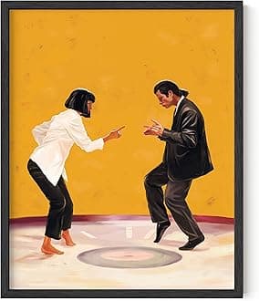 HAUS AND HUES Movie Scene Posters Retro Room Decor Movie Posters for Room Aesthetic 90s | Vintage Posters Aesthetic College Dorm Room Decor UNFRAMED (16 x 20)