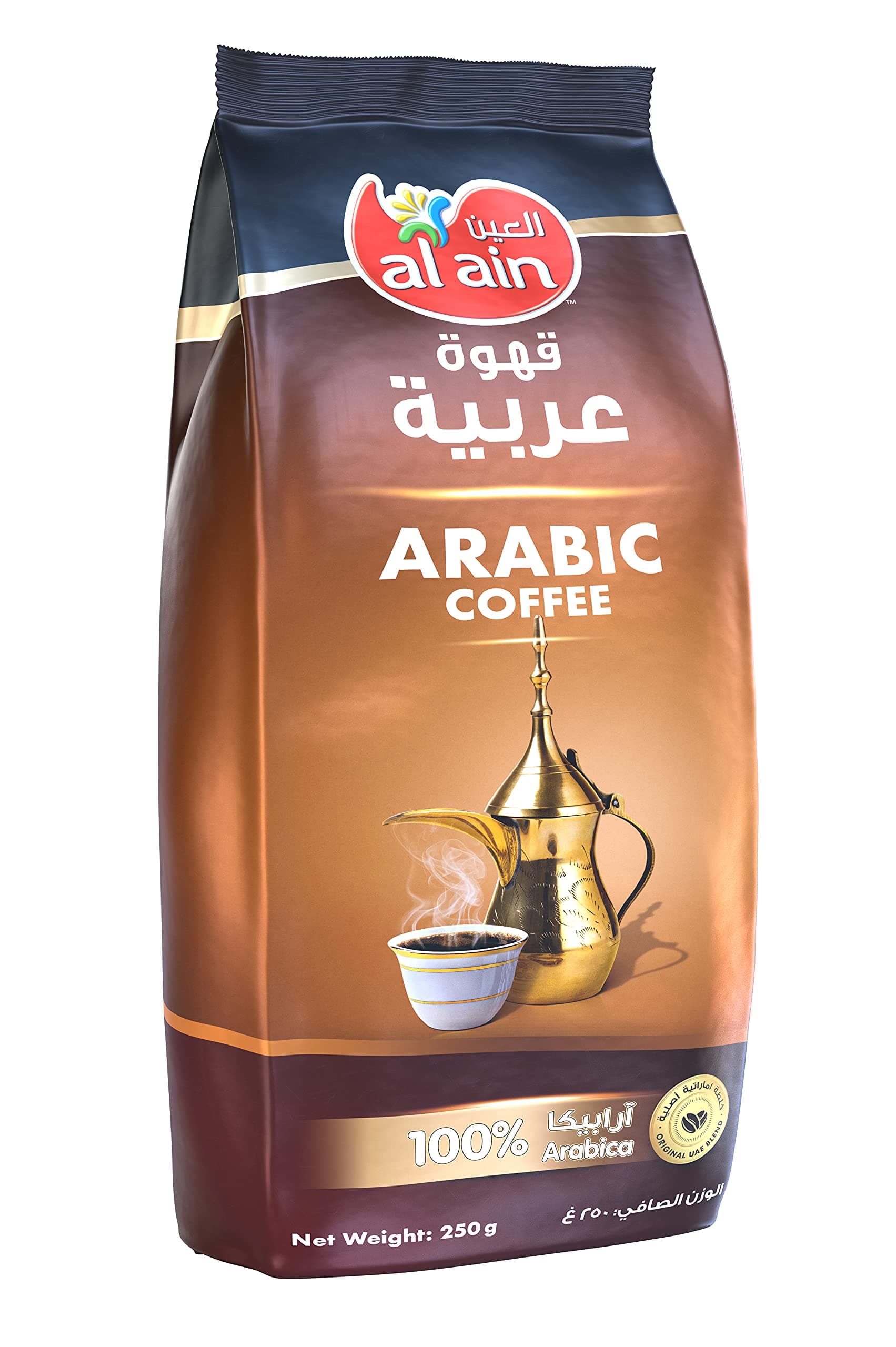 Al Ain Arabic Roasted Coffee Original, 250 Gm