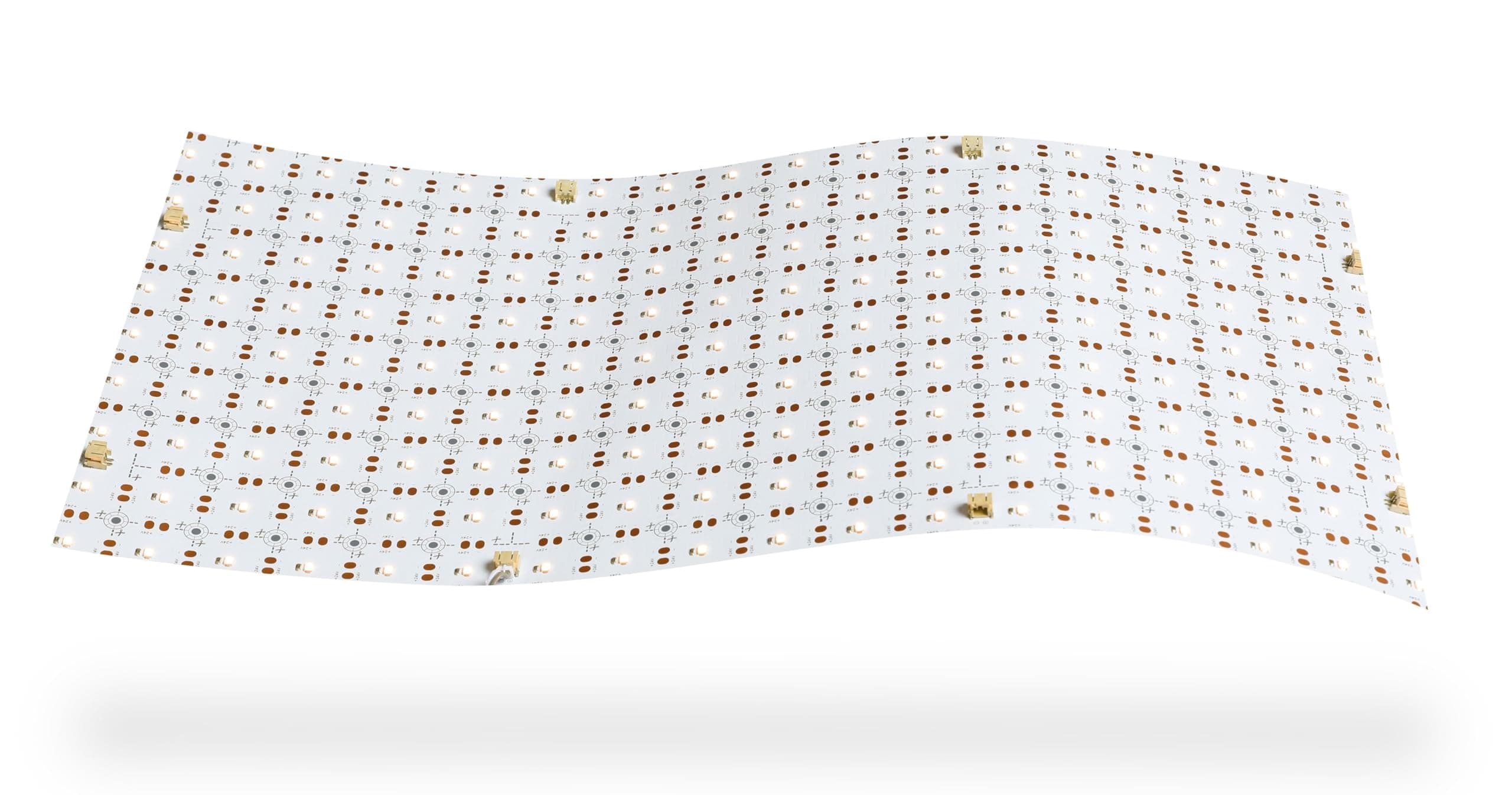 4PCS Soft LED Backlight Sheet 12W 3000K Backlit Flexible cuttable Each pcs 19X9 inch for Translucent countertop