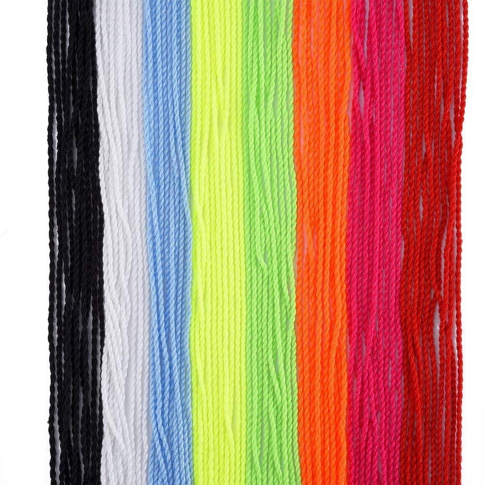 HNYYZL Polyester Yoyo String with 100pcs Professional Yoyos String Replacement for Responsive and Non Responsive Yoyos and 10 Pieces Finger Brace
