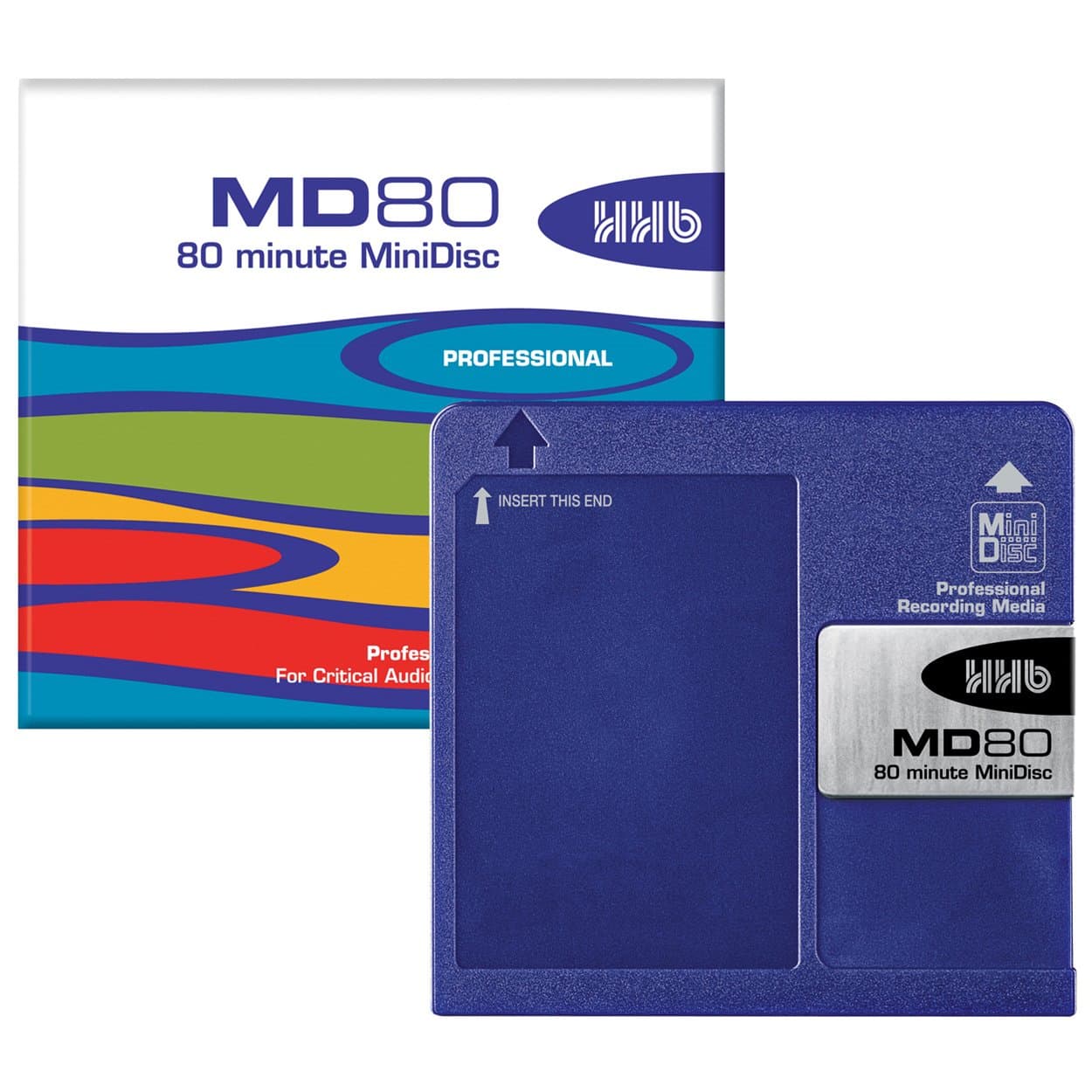 HHB MD80 80 Minute MiniDisc (5 Pack)
