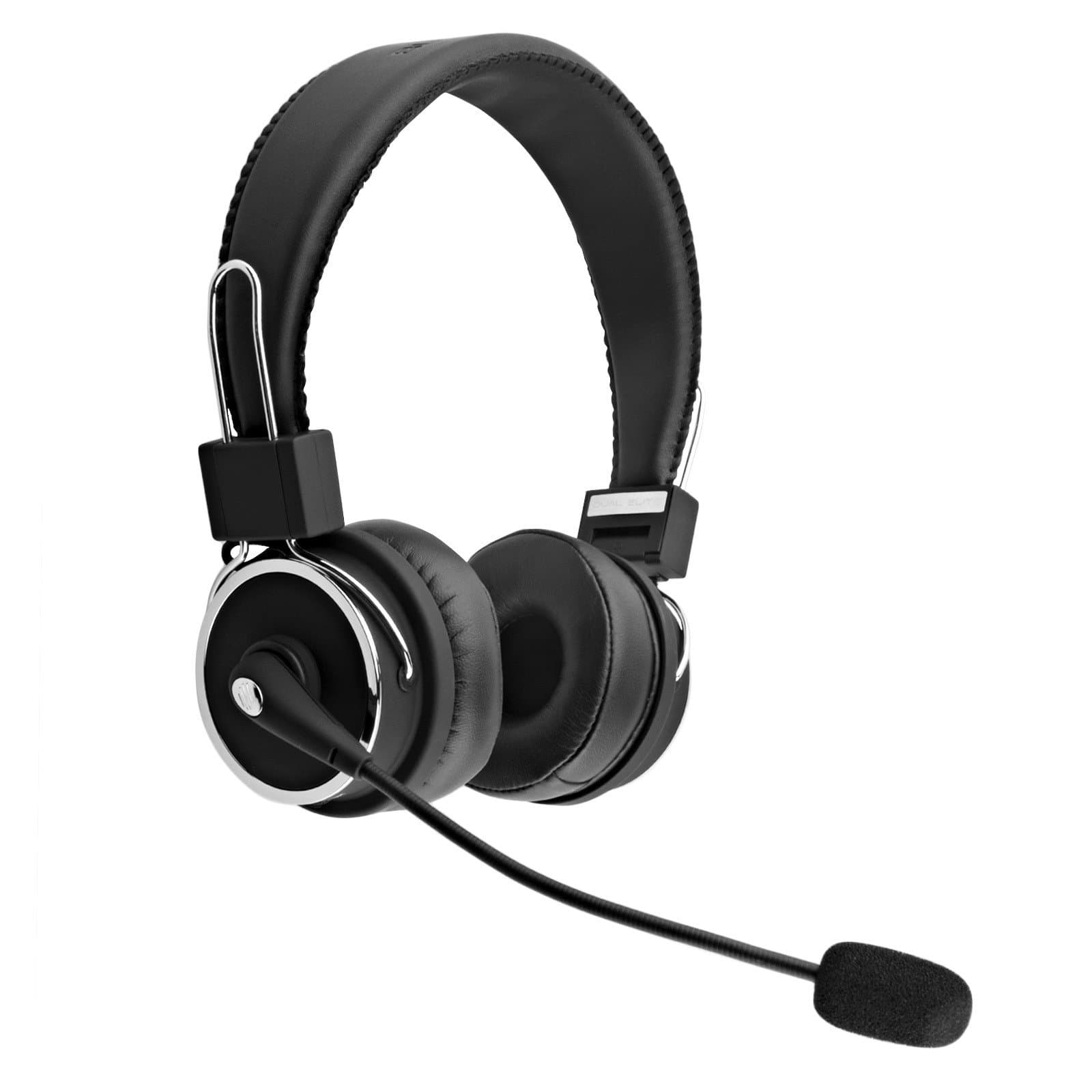 Blue Tiger Dual Elite Wireless Bluetooth Headset (Renewed)