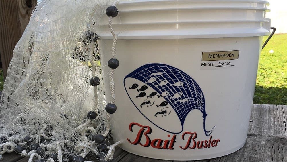 Menhaden Cast Net with 5/8 Mesh 9 FT