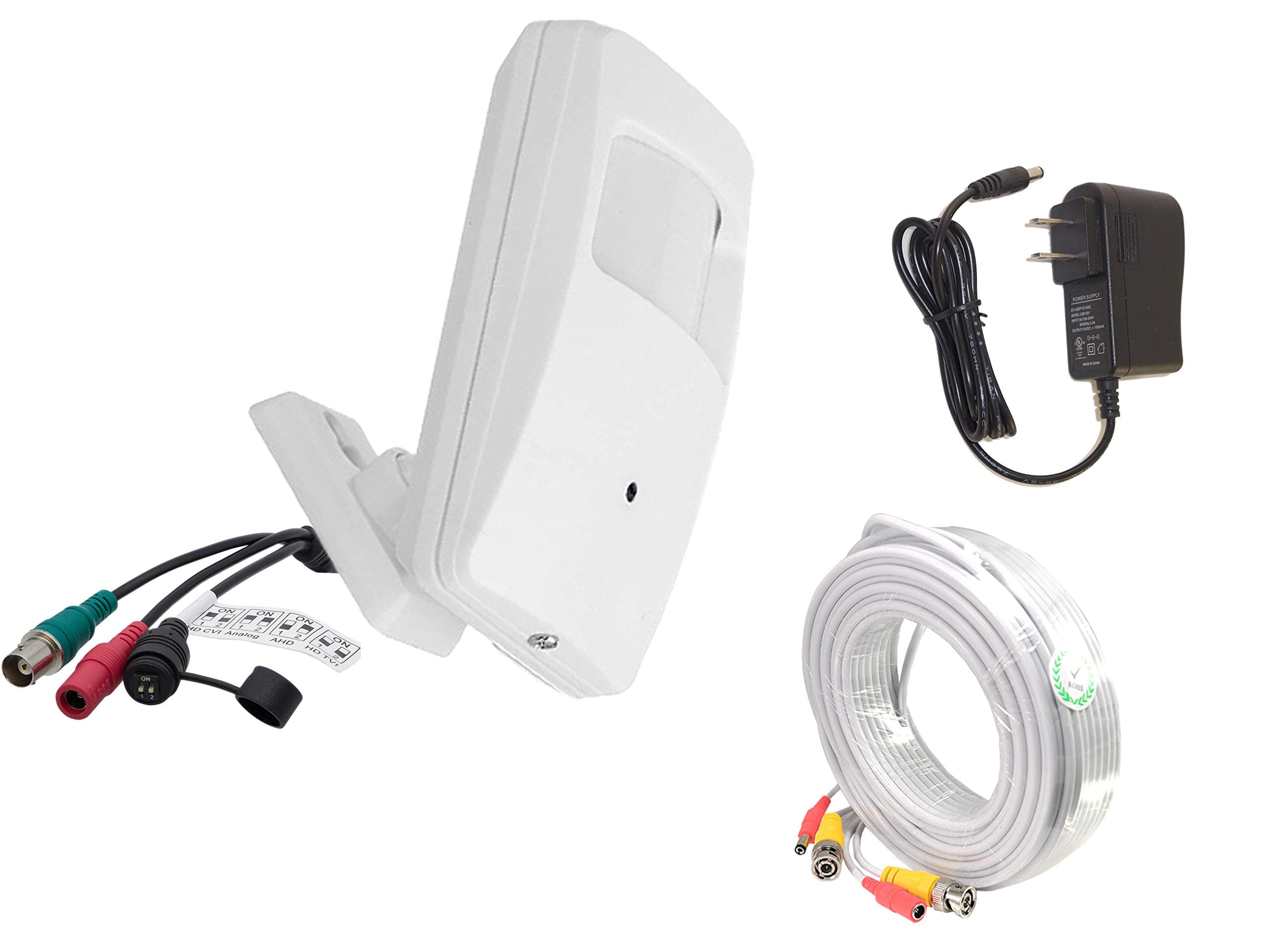 Evertech 1080p Hidden Nanny Night Vision Covert Security Camera Motion Alarm Detector Style AHD/TVI/CVI/Analog