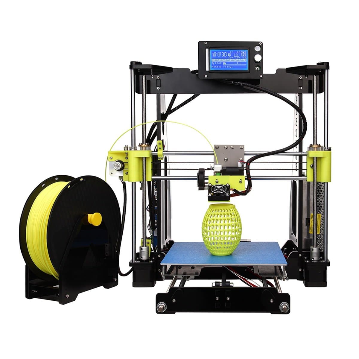 Desktop 3D Printer Kits DIY Reprap i3 Larger 3D Printing Machine Size 210 x 210 x 225 mm