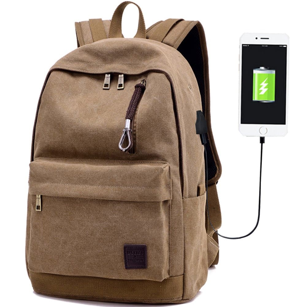 Laptop Backpack for Men with USBCharging Port
