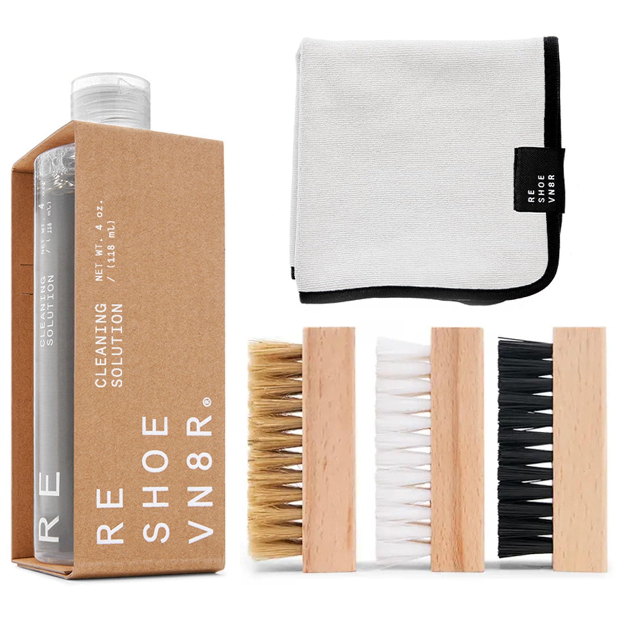 Shoe Cleaner Kit and Sneaker Cleaner Sets - Cleaning Kit Solution for Sneakers, Mesh, Canvas, Suede, Knit, Leather