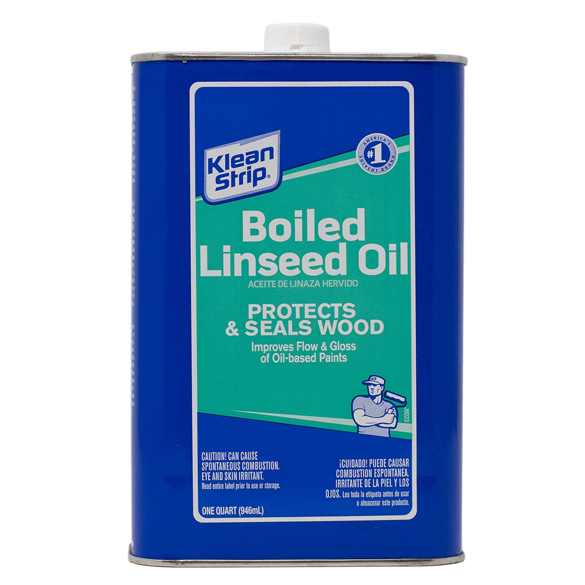 QLO45 Boiled Linseed Oil, 1-Quart KleanStrip