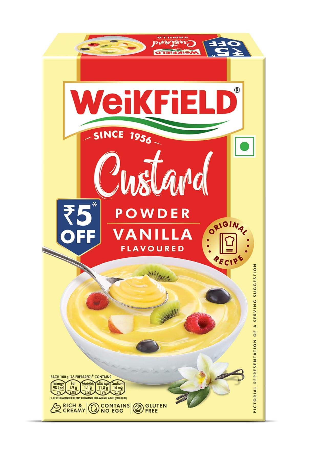 Weikfield Custard Powder, Vanilla
