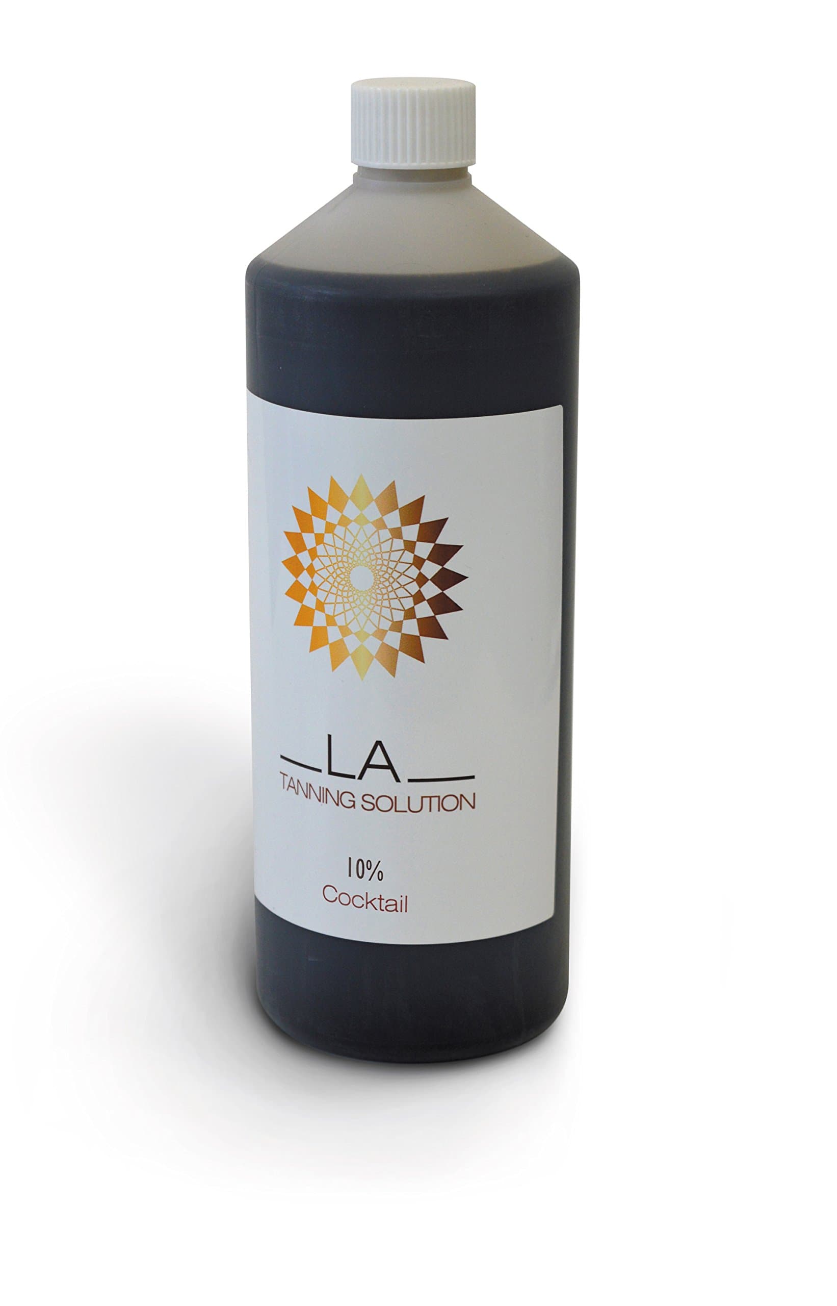 LA Spray Tanning Solution LA 10% Cocktail- 1 Litre- (Medium Tan)