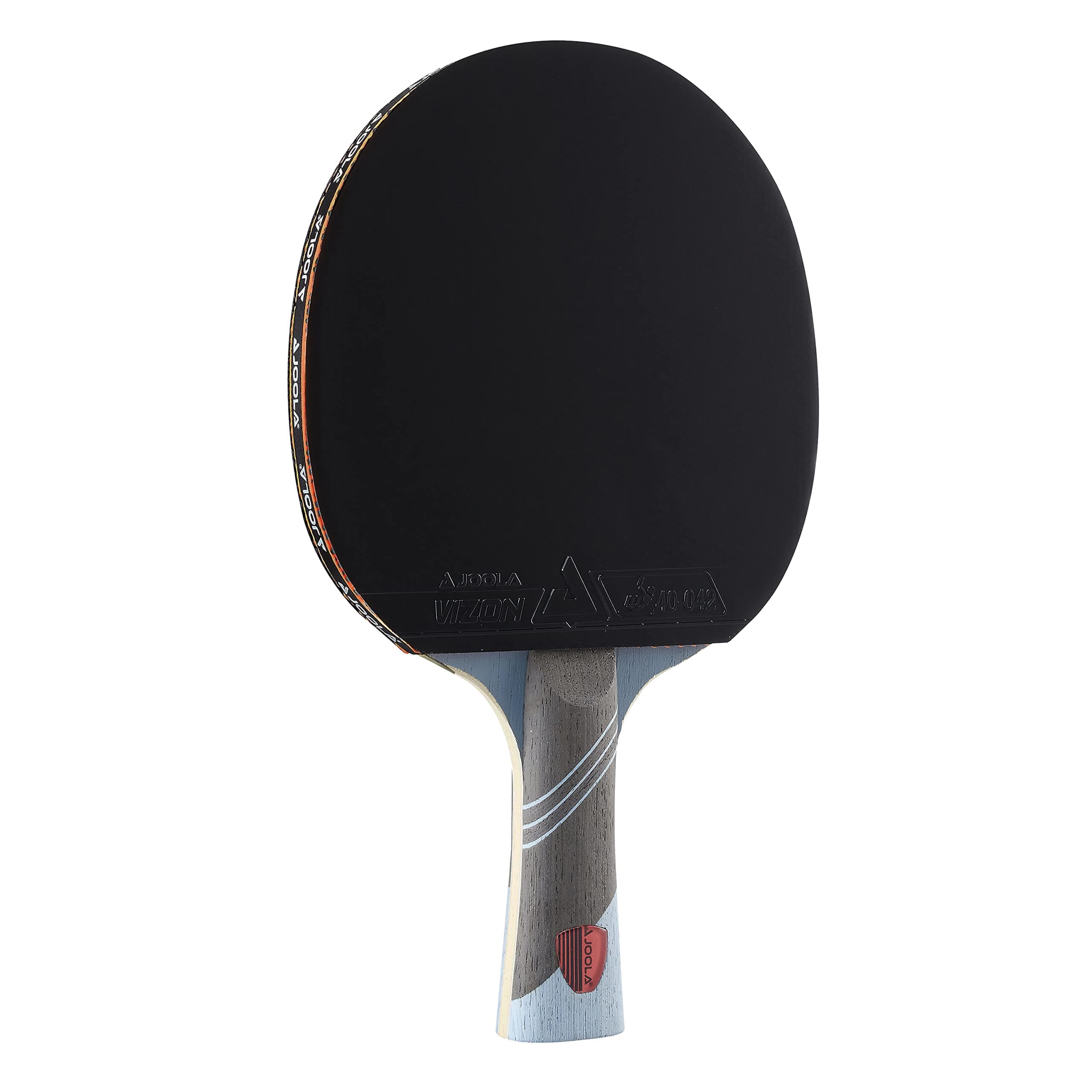 JOOLA Omega Speed - Table Tennis Racket for Advanced Training with Flared Handle - Tournament Level Ping Pong Paddle with Torrent 33 Table Tennis Rubber- Designed for Speed