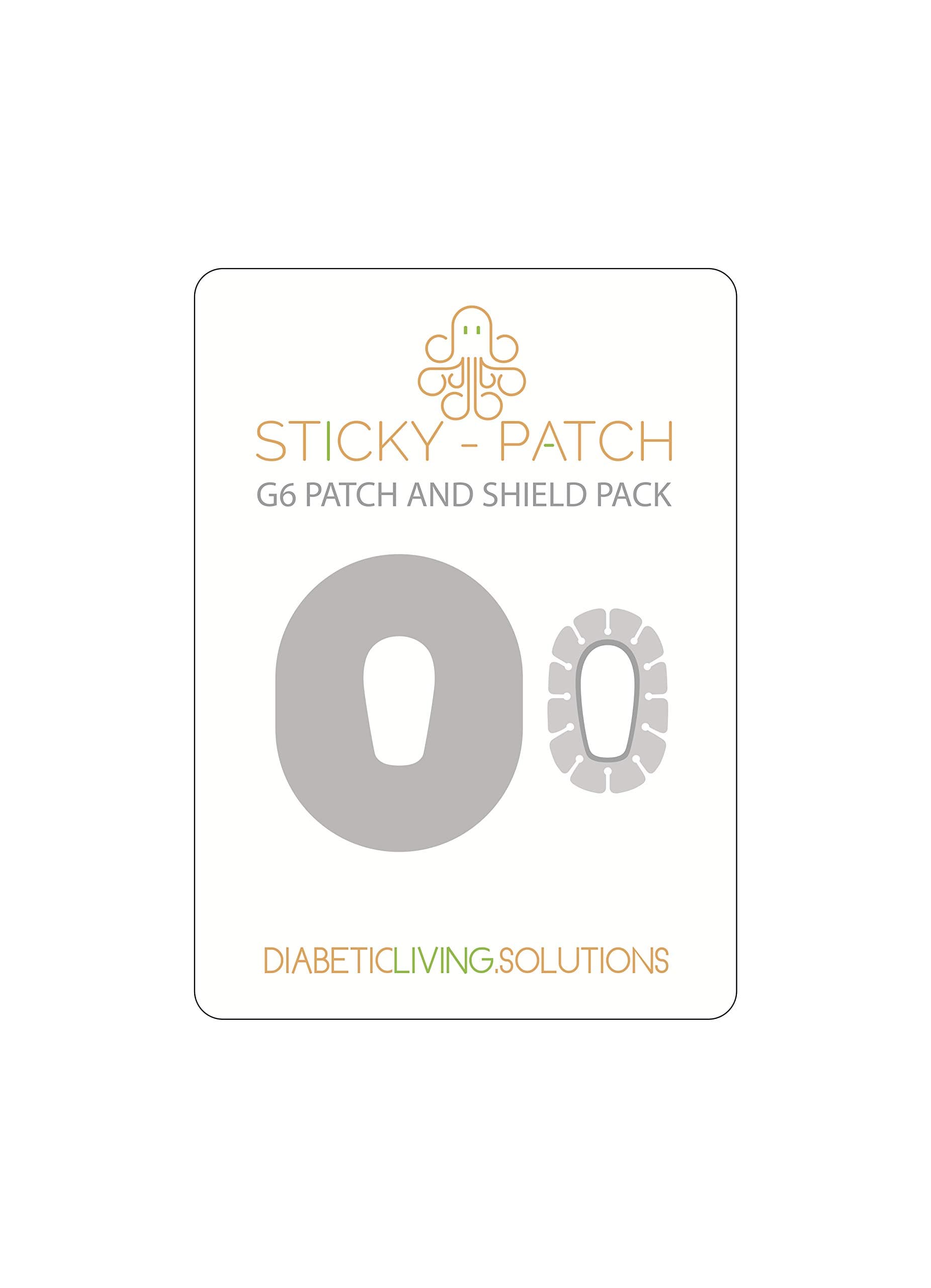 Dexcom G6 Shield and Protector with Patches | The Best Dexcom Accessory to give That Extra Protection for Diabetics Using G6 | (25) Dexcom G6 Overpatches and (1) Shield Combo Pack