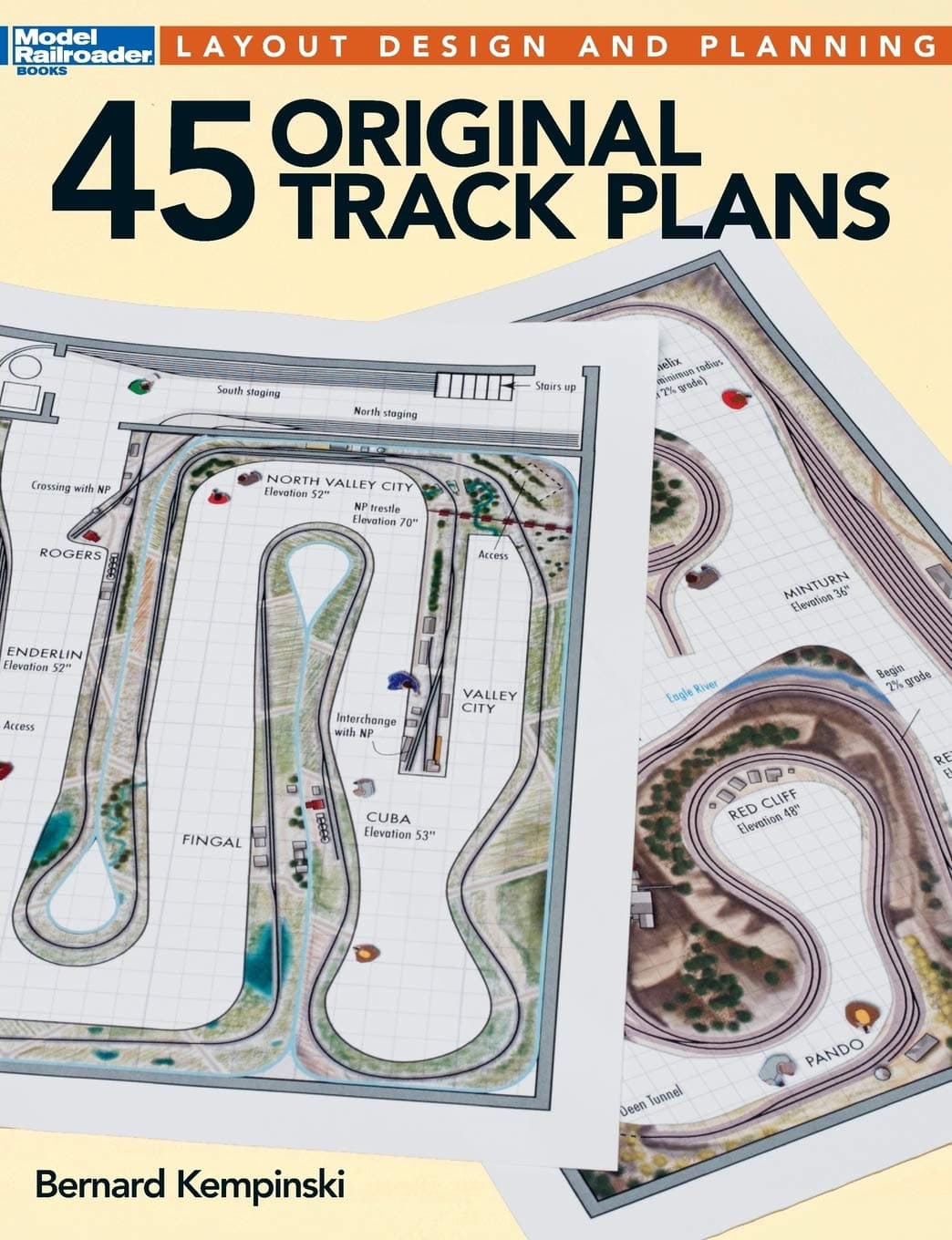 45 Original Track Plans (Model Railroader) Paperback – September 1, 2015
