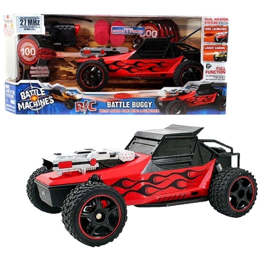 R/C Battle Buggy with Rapid Fire Launcher