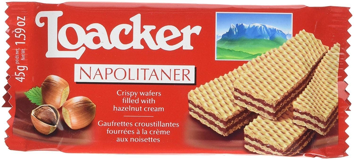 Loacker Classic Napolitaner Wafer, 45g