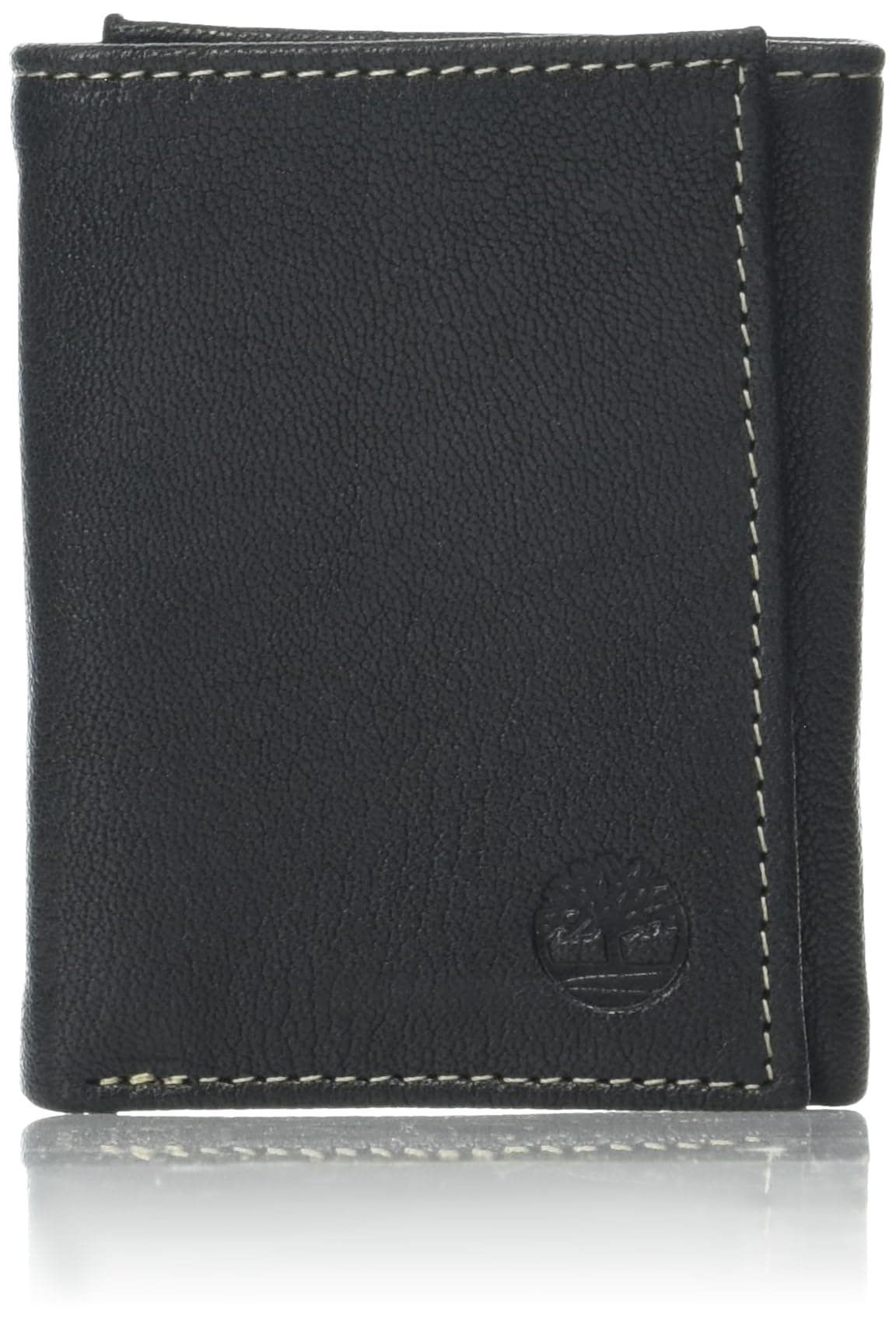 Men's Genuine Leather RFID Blocking Trifold Security Wallet