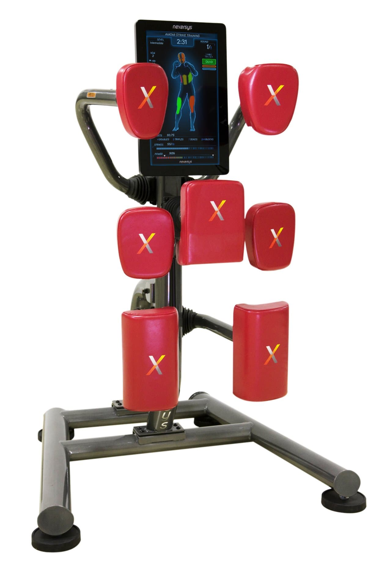 Nexersys PRO Unit for Boxing (Grey/Red)