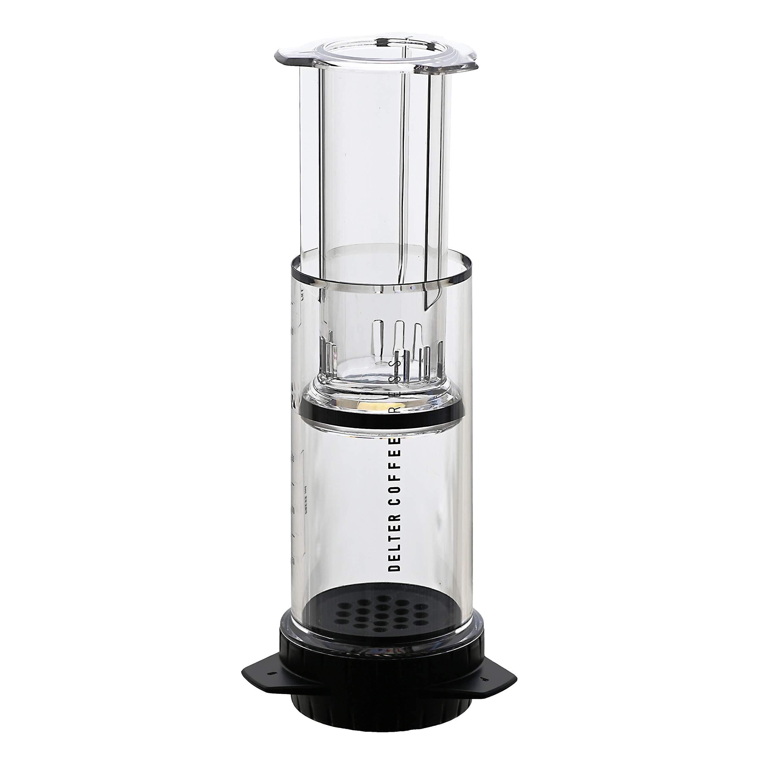 Delter Coffee Press, 400ml, Transparent Grey